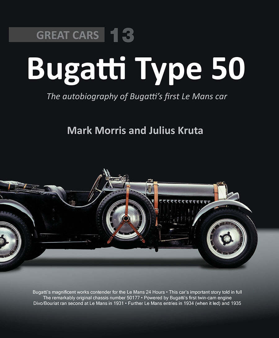 Bugatti Type 50 Chassis Number 50177 Book Morris