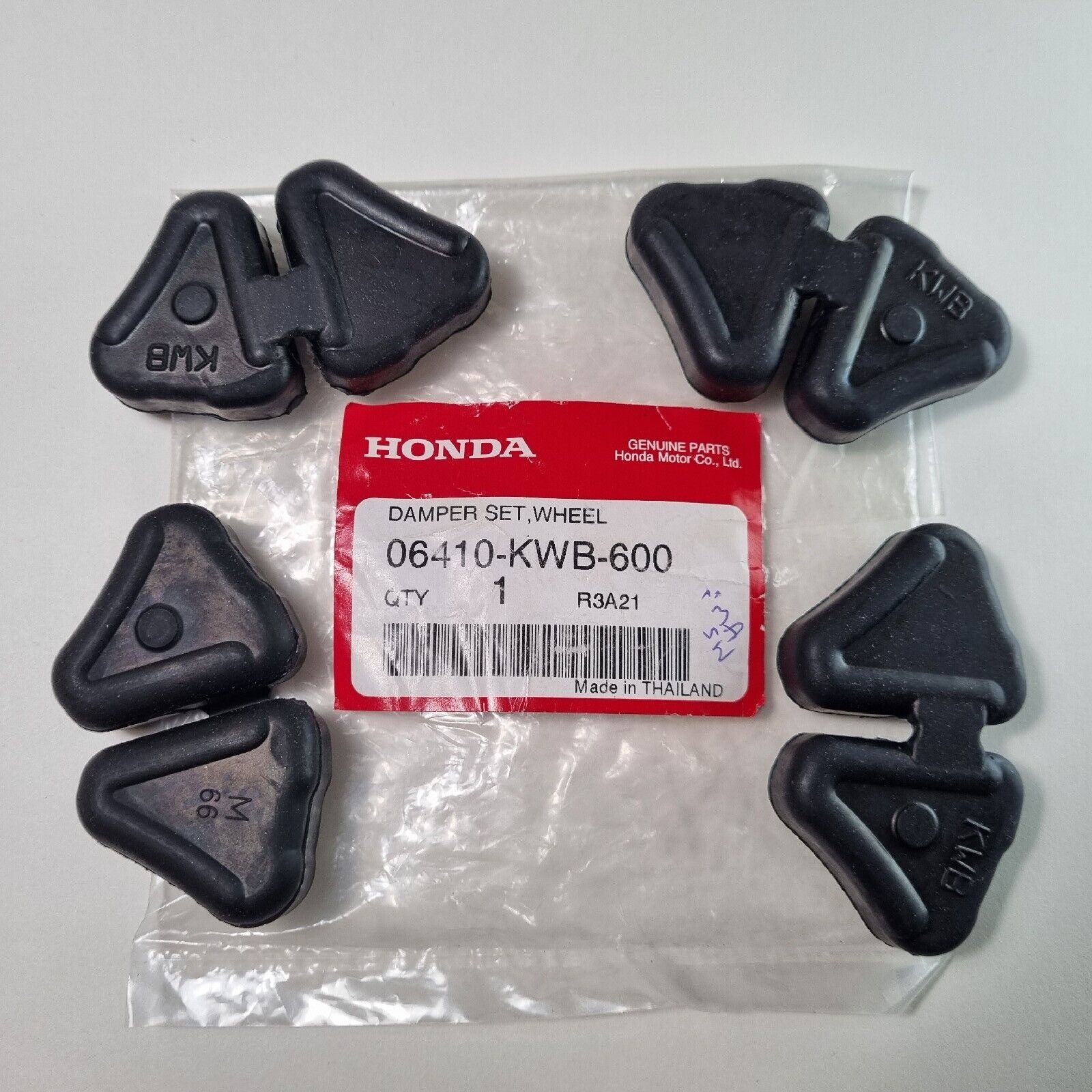 OEM Honda Rear Wheel Damper Set Grom125/A Super Cub C125A Monkey 06410-KWB-600