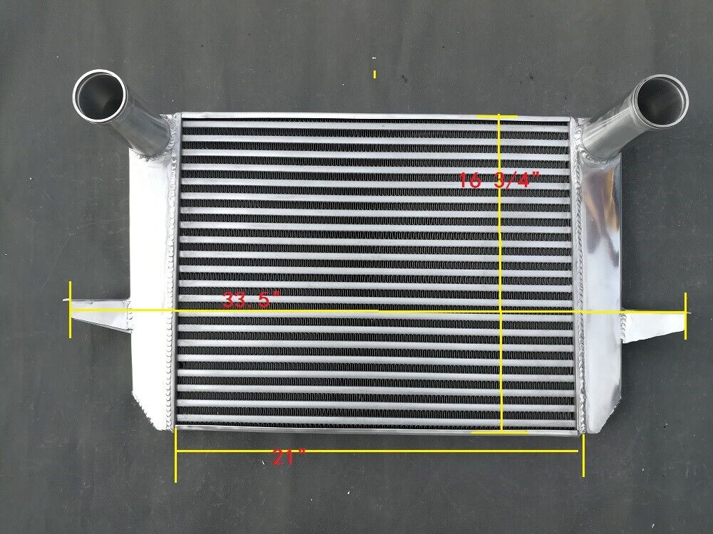 Aluminum Intercooler For FORD SIERRA ESCORT RS500 COSWORTH UPRATED FRONT MOUNT