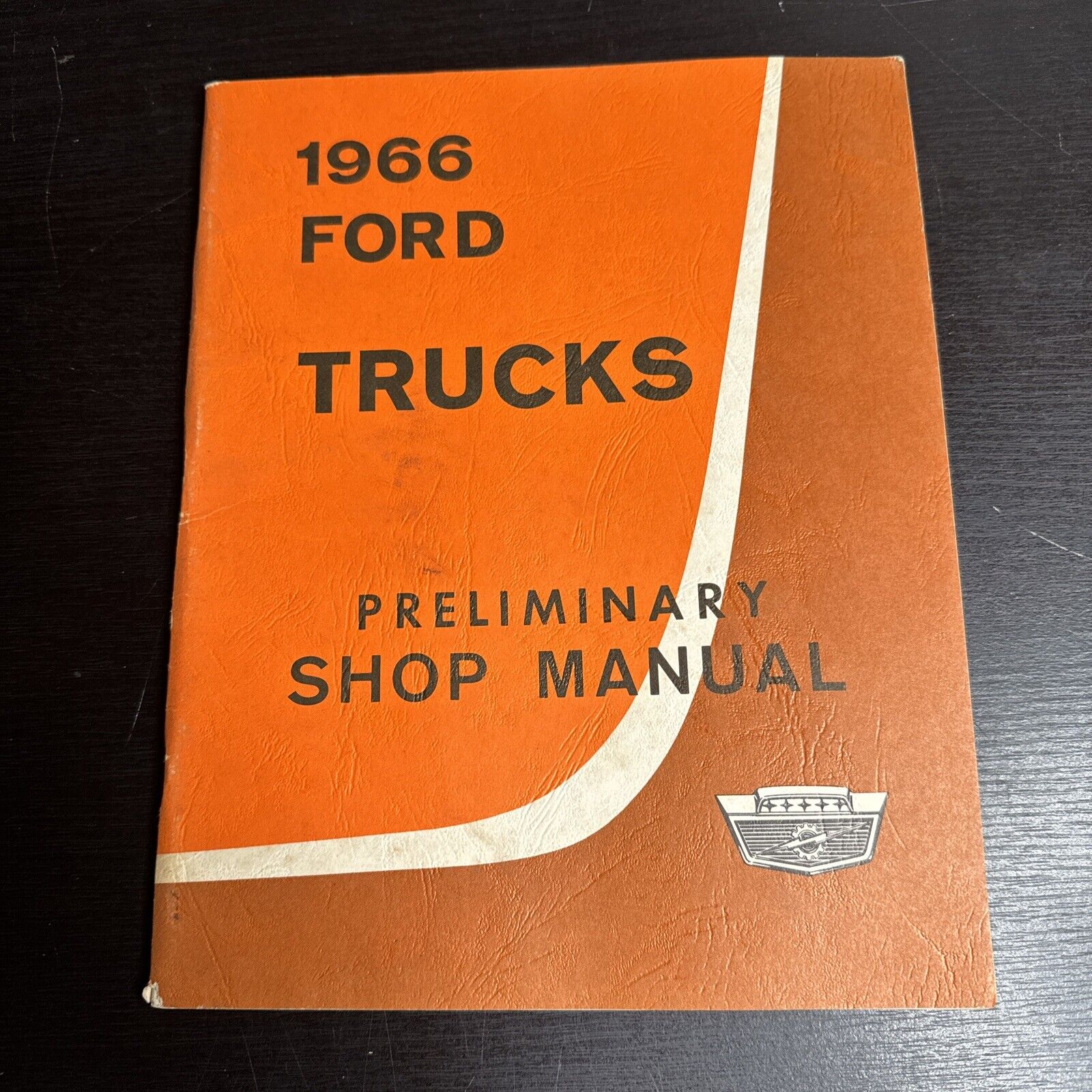 ORIGINAL 1966 Ford Bronco Shop Manual  Repair Service Book  Preliminary