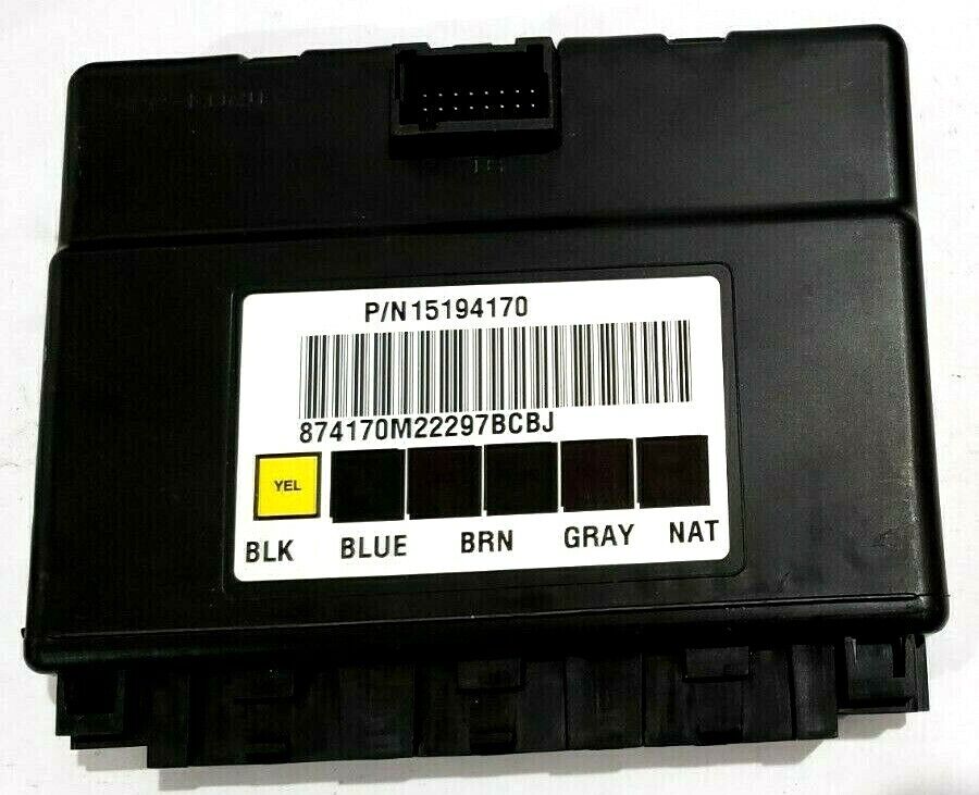 ✅ 03-07 GM BCM PROGRAMMED TO YOUR VIN 15194170 BODY CONTROL MODULE 