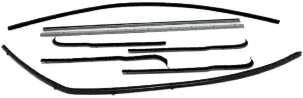 Window Sweeps Felt Kit for Ford F100 F250 1961-66 2DR PickUp OEM 8Pc Inner Outer