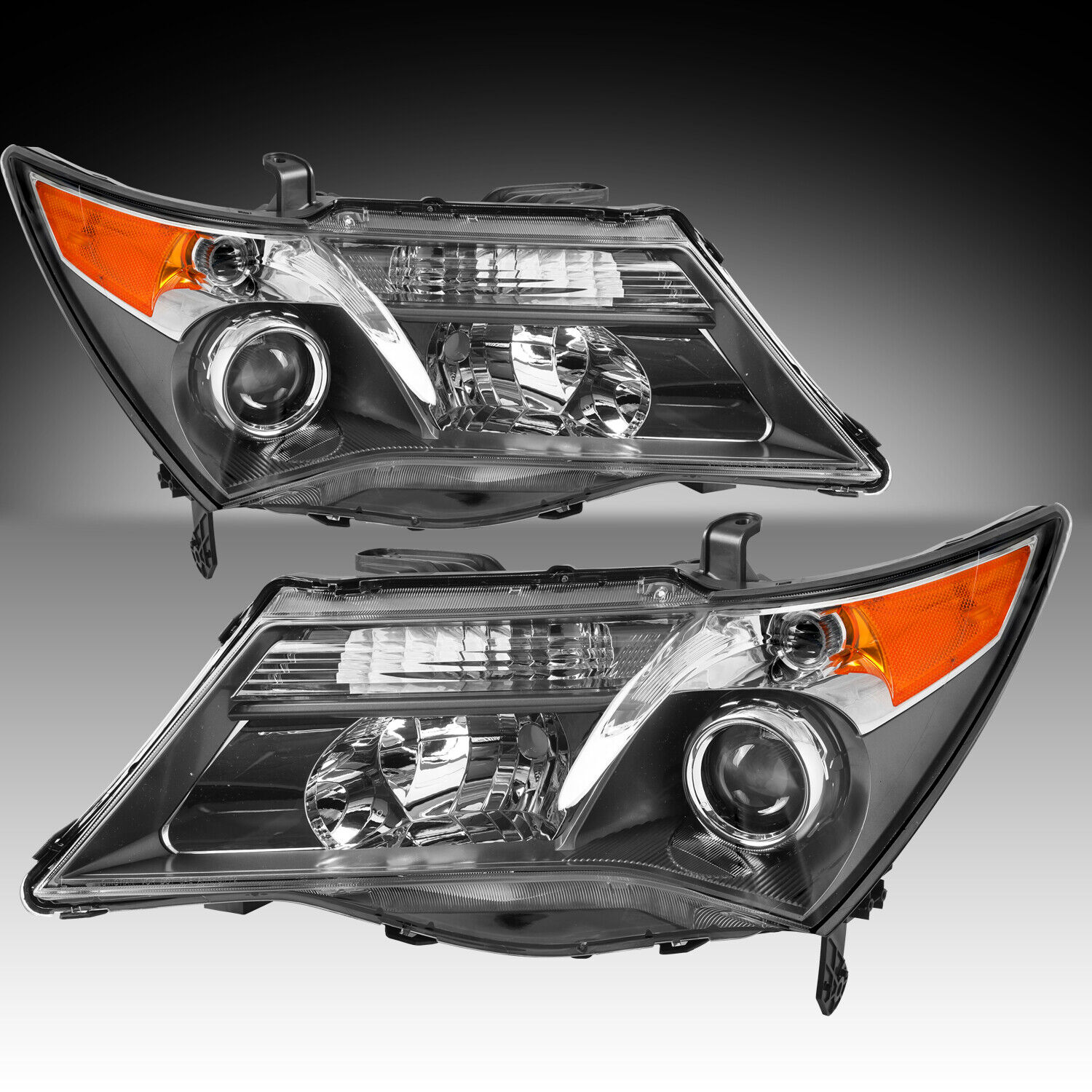For 2007-2013 Acura MDX HID Xenon OE Headlights Assembly Pair w/o Adaptive