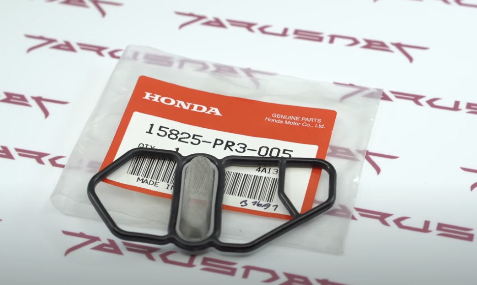 Honda 91-94 Acura NSX  VTEC Solenoid Screened Main Gasket Genuine 15825-PR3-005