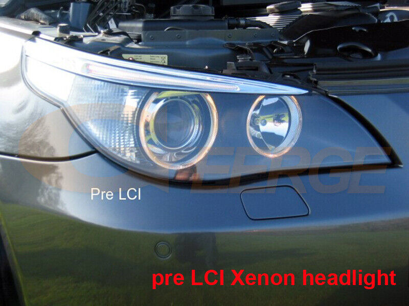 For BMW E60 E61 528i 525i 530i 550i M5 Concept M4 Iconic Style LED Angel Eyes
