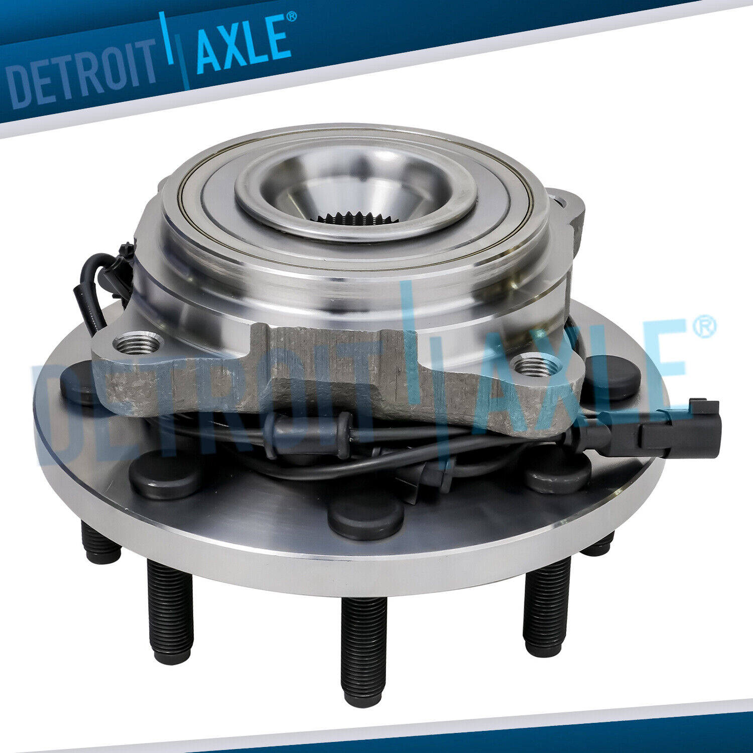 8-Lug 4WD Front Left or Right Wheel Hub and Bearing for 2012 2013 Ram 2500 3500