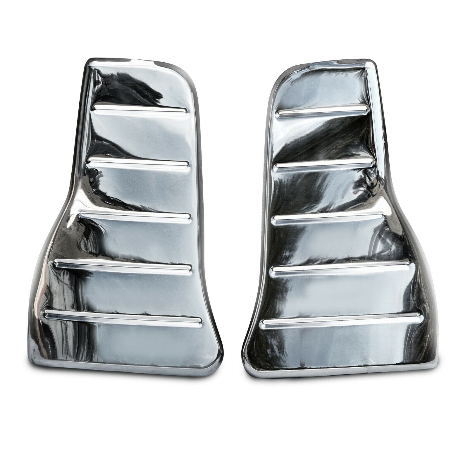 FOR 1946 1947 1948 PLYMOUTH P15 BRAND NEW PAIR STONE/GRAVEL SHIELDS