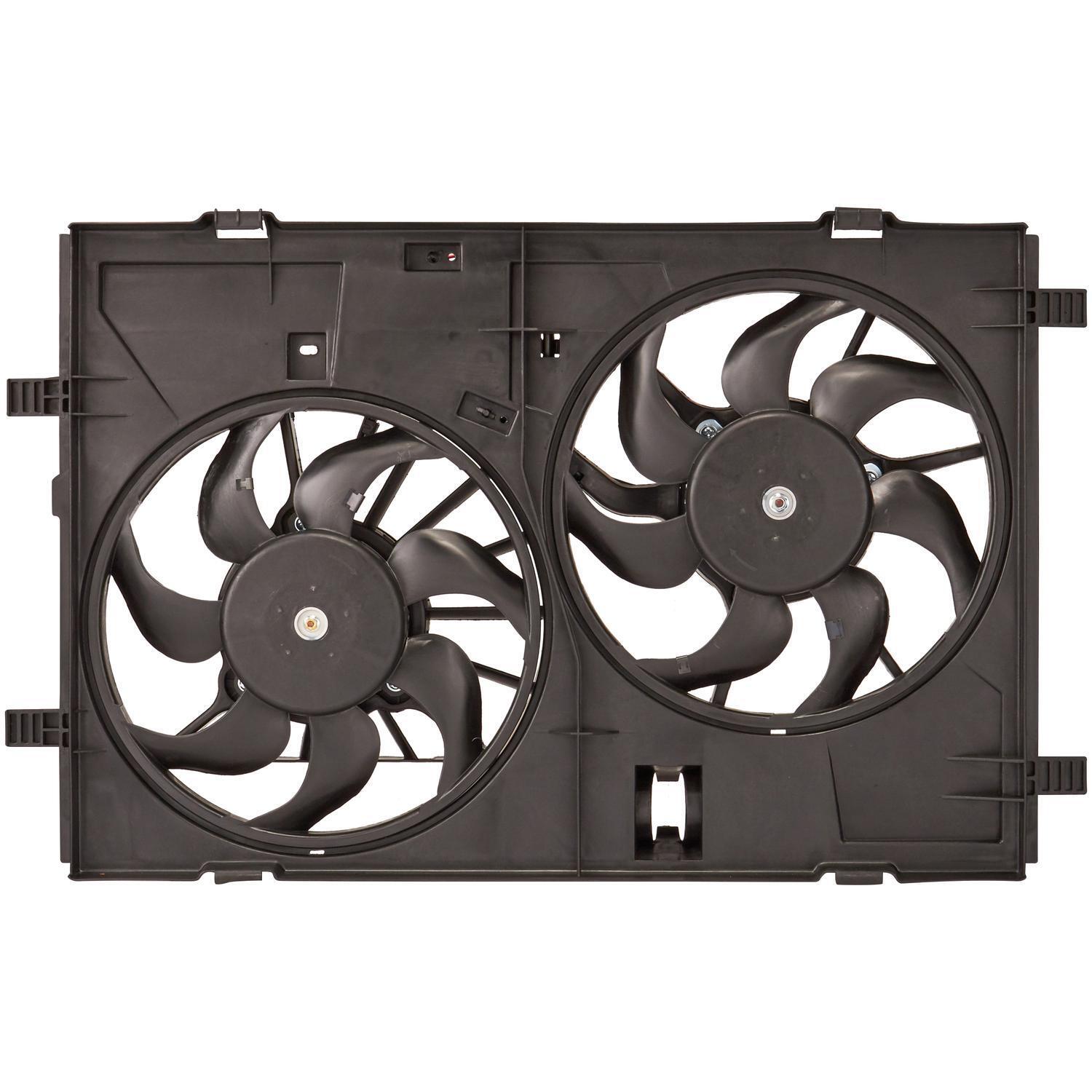 Spectra Premium Dual Radiator and Condenser Fan Assembly for Mazda 6 CF21016
