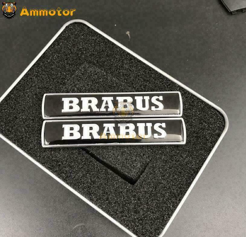 1X pair BRAND New Fender Side Badge Emblem Nameplate for Brabus G S E C Class B