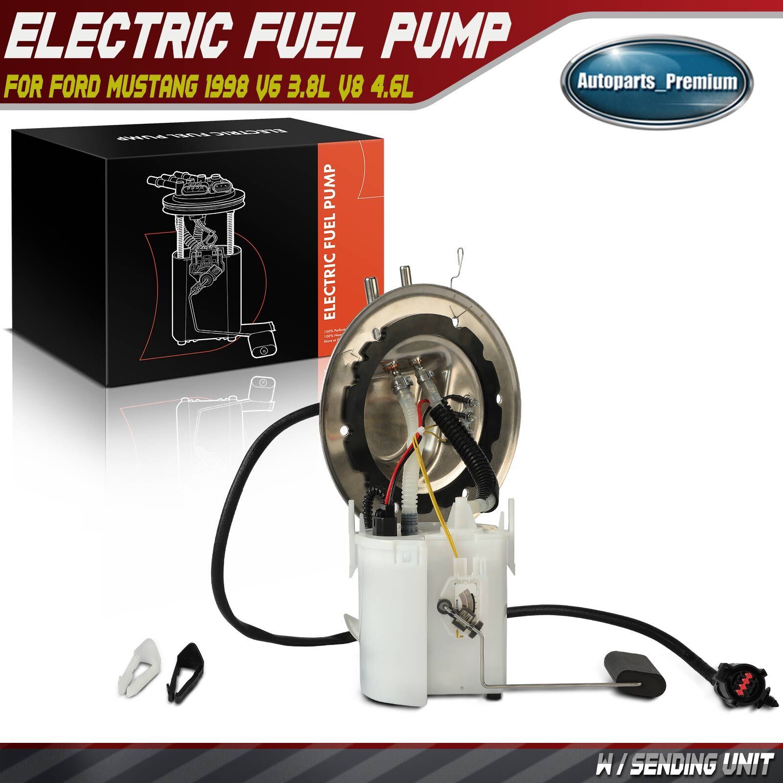 Fuel Pump Module Assembly for Ford Mustang Except California 1998 3.8L 4.6L