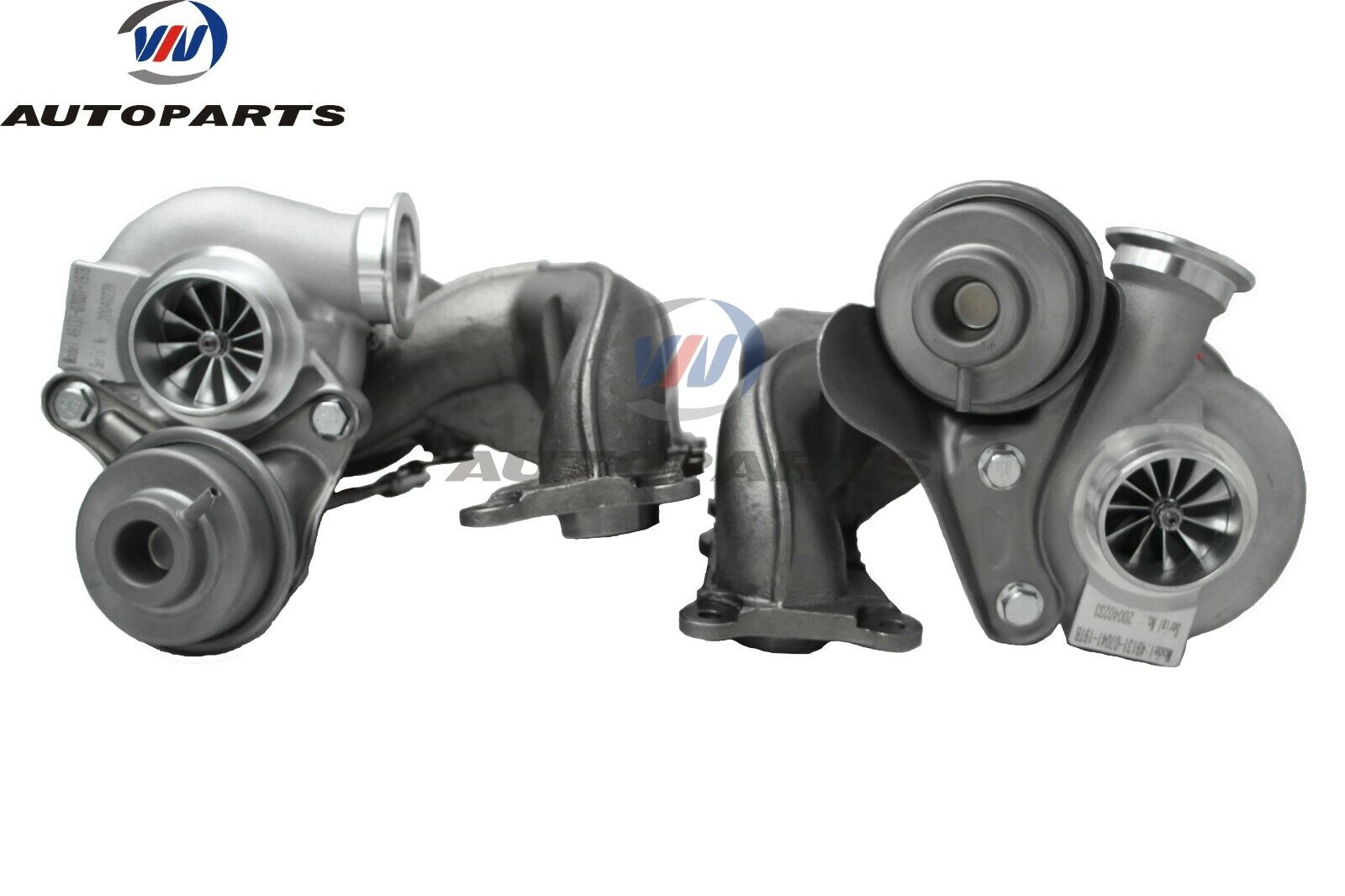 NEW Improved V3 TD04-19T Billet Twin Turbochargers for BMW 335i 3.0L with N54