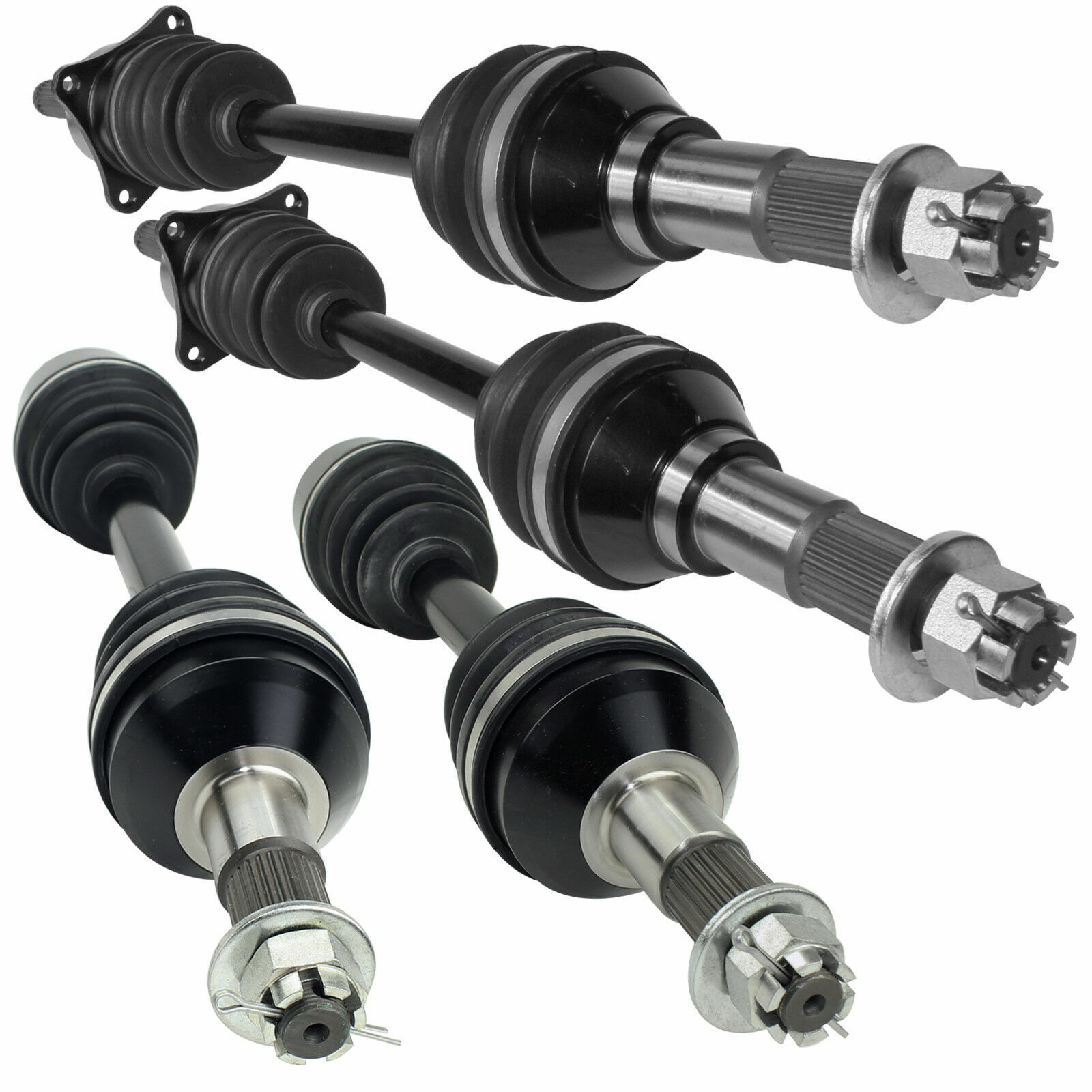Front Rear Left Right CV Joint Axles for Can-Am Outlander 800R 4X4 EFI 2009-12