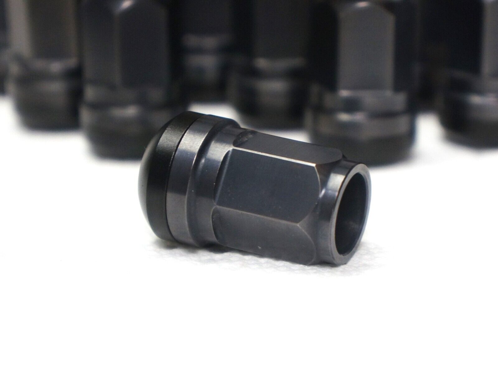 Black Titanium Lug Nut 12x1.5 12x1.25 Rotating Floating Seat R13 HEX17 20pcs set