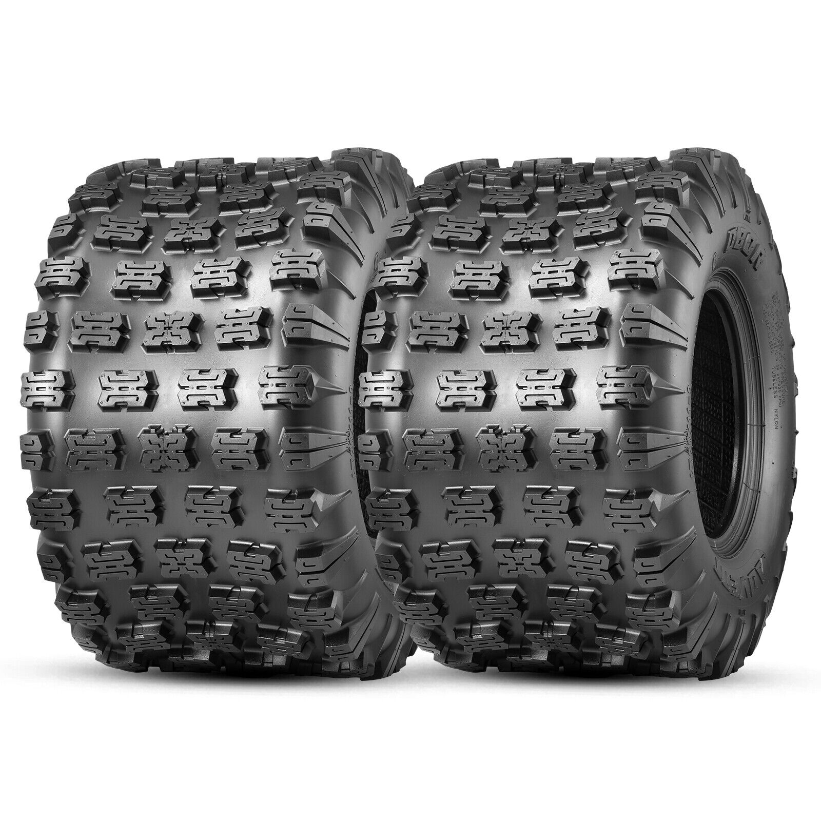 OBOR Advent 20x11-9 ATV Tires 6Ply Heavy Duty All Terrain GNCC Race Tyres Set 2