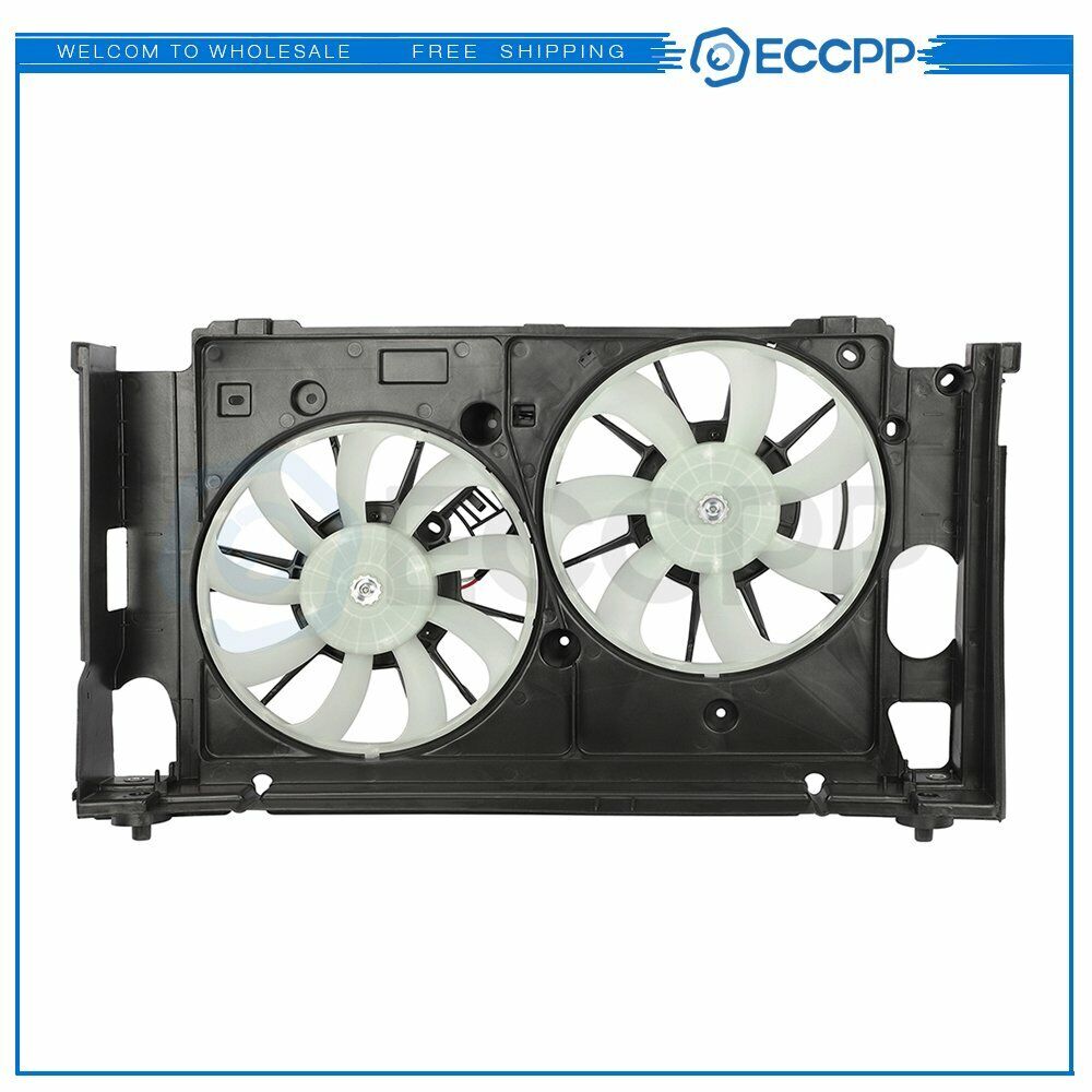 Electric Radiator Condenser Cooling Fan Assembly For 2010-2015 Toyota Prius