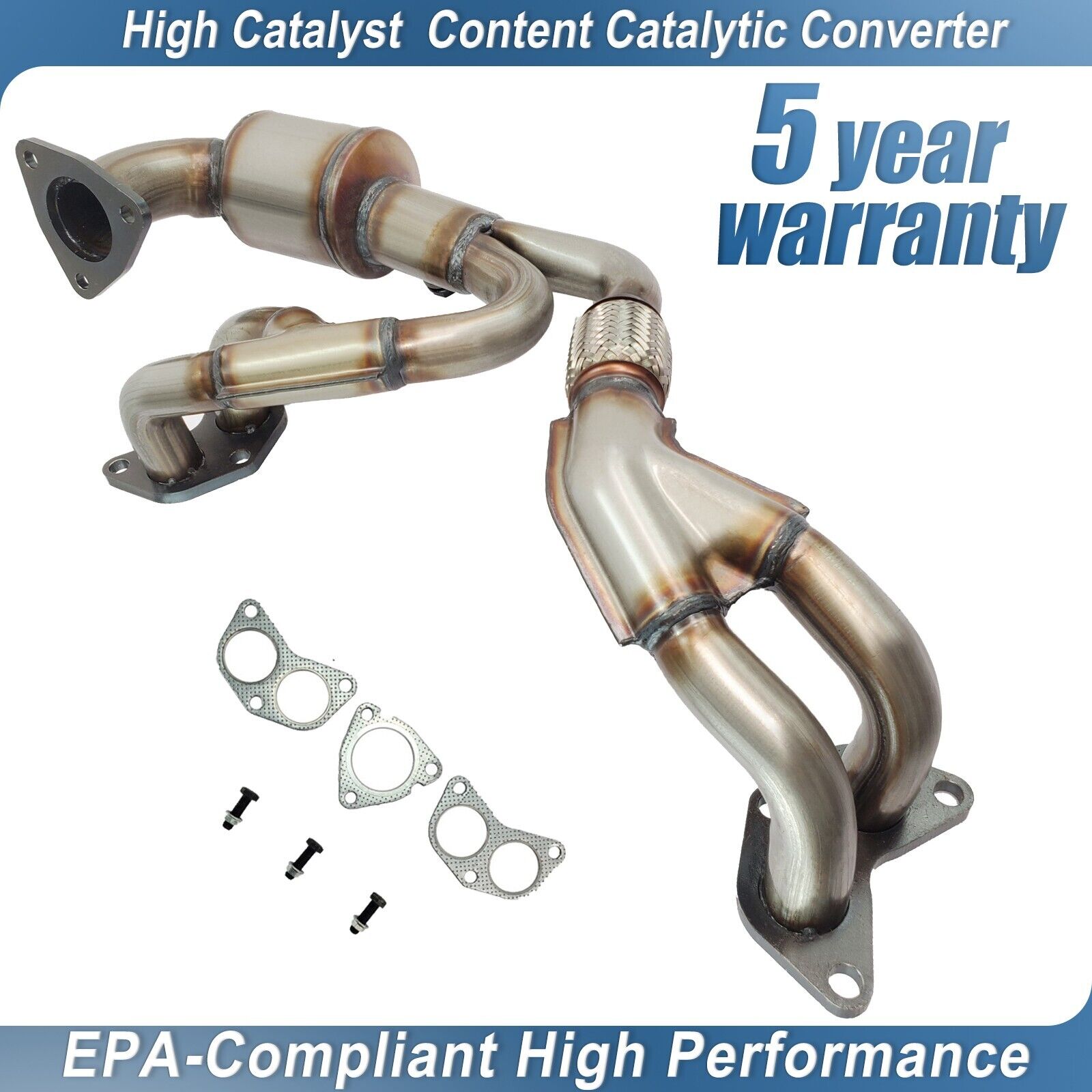 Front For Subaru Legacy 2015 - 2018 2.5L Catalytic Converter High quality