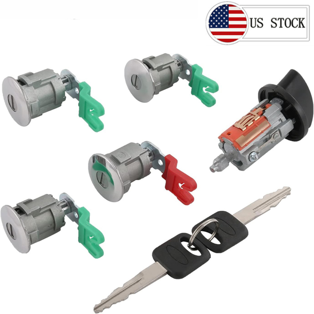 IGNITION KEY SWITCH DOOR LOCK CYLINDER FOR Ford Econoline Van E150 E250 E350
