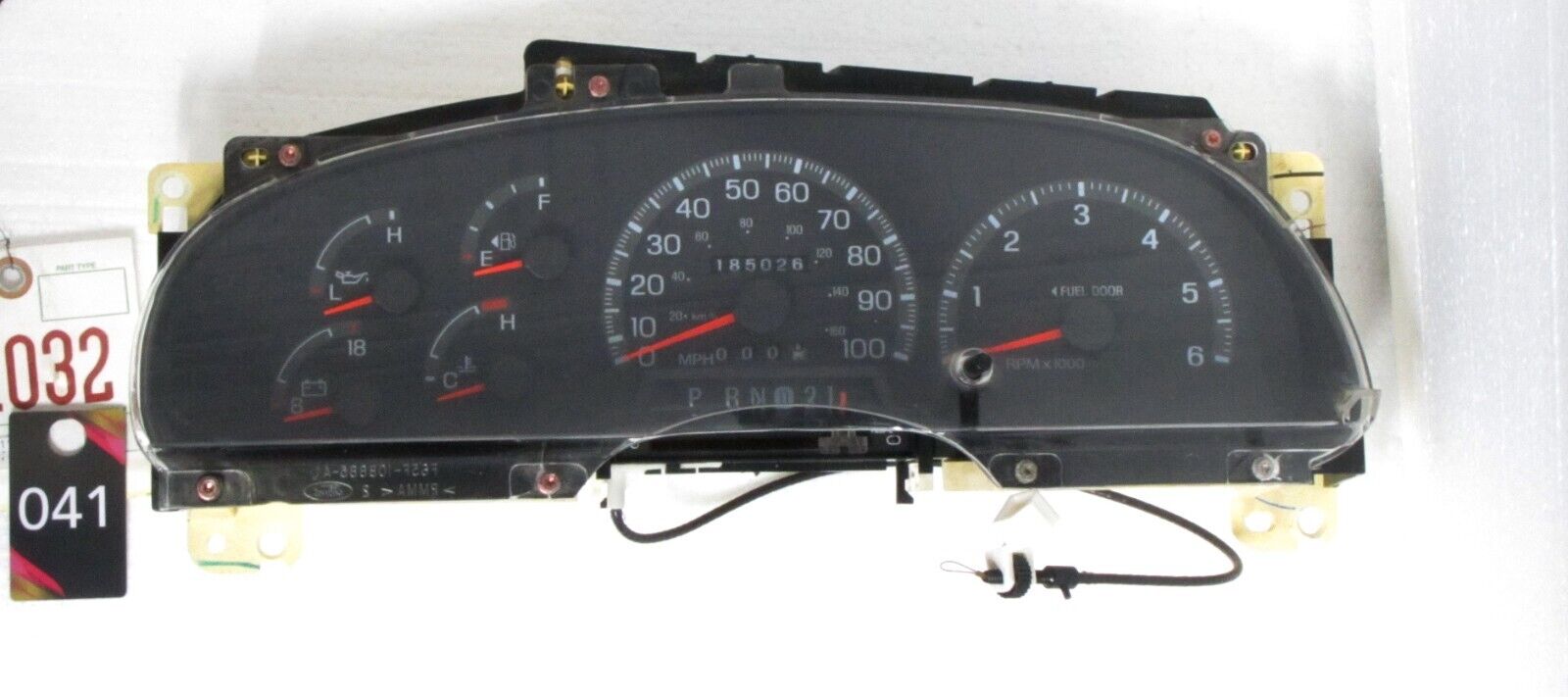 1997 1998 Ford F150 F250 Expedition Instrument Cluster Speedometer Tach 185K