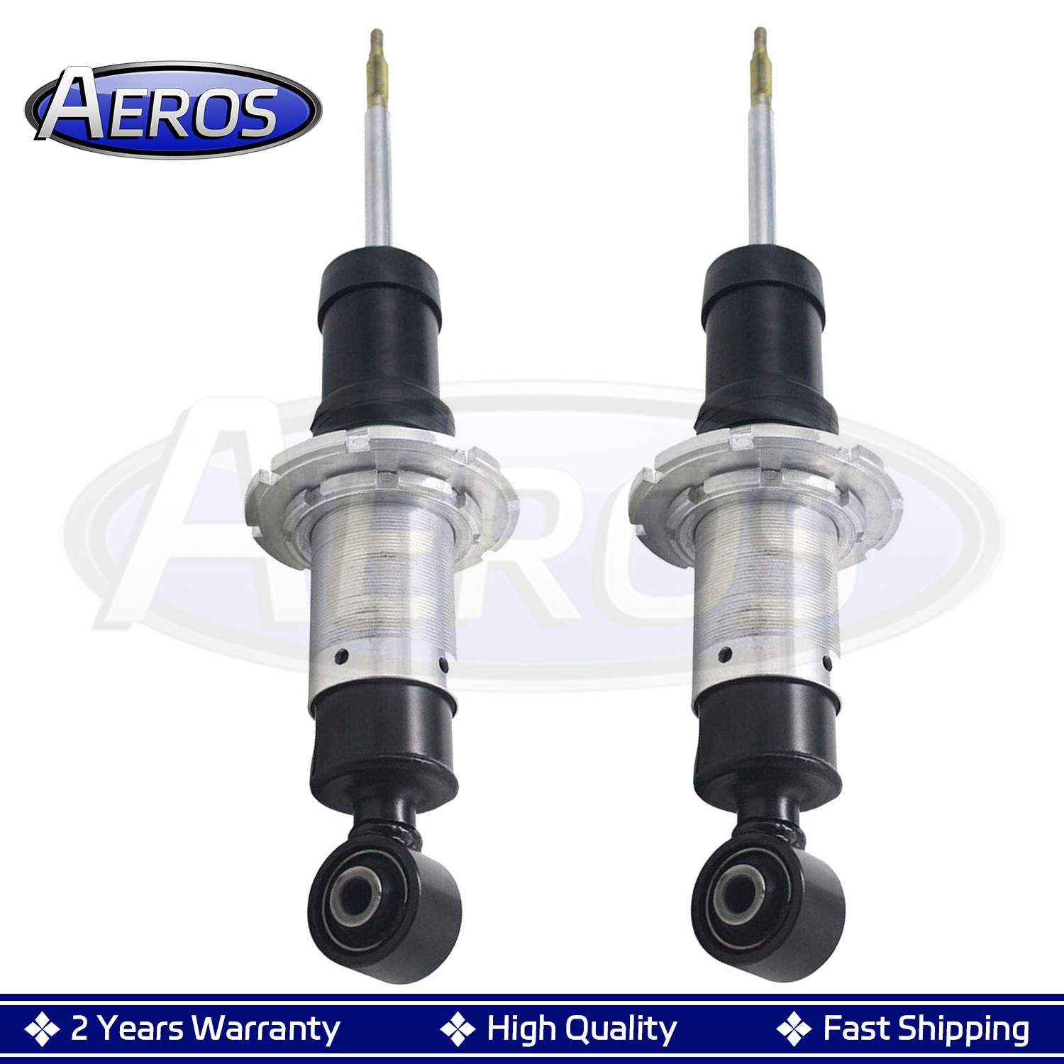 Pair Front Shock Absorbers w/Magnetic For Ferrari 599 GTB Fiorano GTO 2006-2011