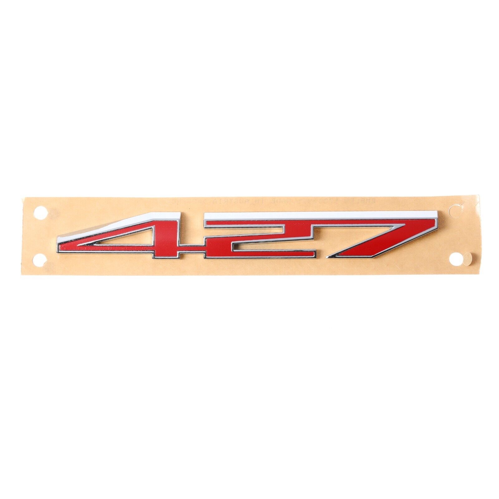 OEM NEW 2008-2013 GM Chevrolet Corvette Hood 427 Emblem Badge Nameplate 17803321