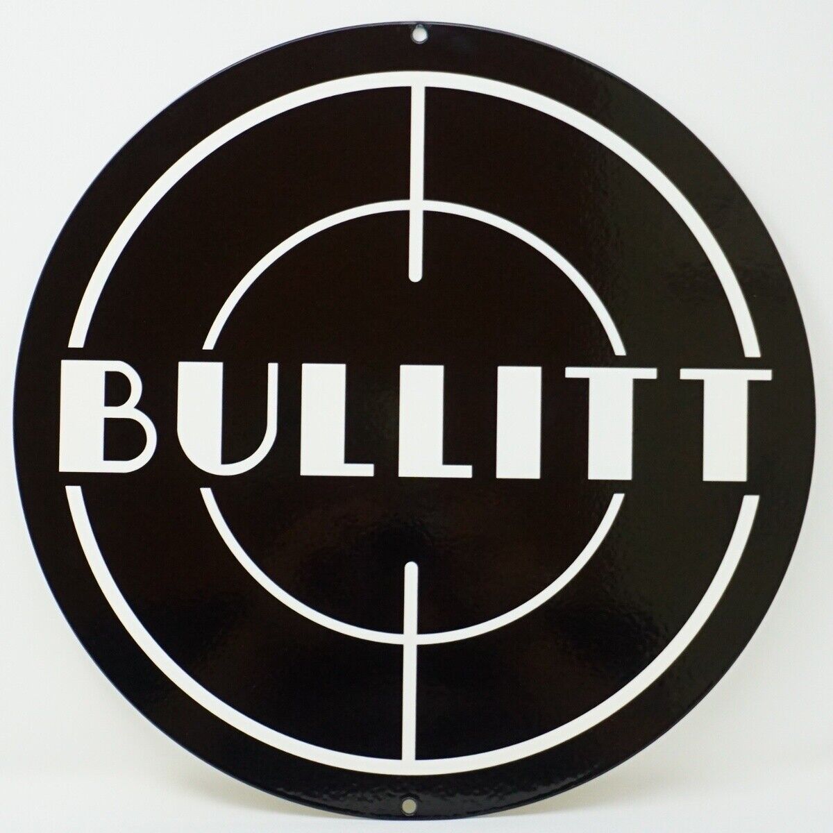 Ford Mustang Bullitt Logo Heavy Duty Steel Metal Sign - Ford Licensed (MAGNET)