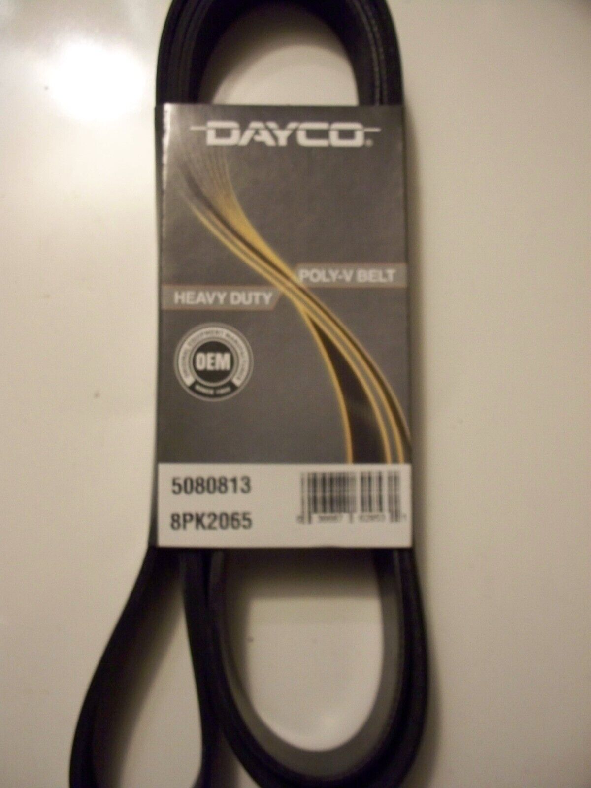 Dayco Poly Rib Gold Label 5080813 Serpentine Belt