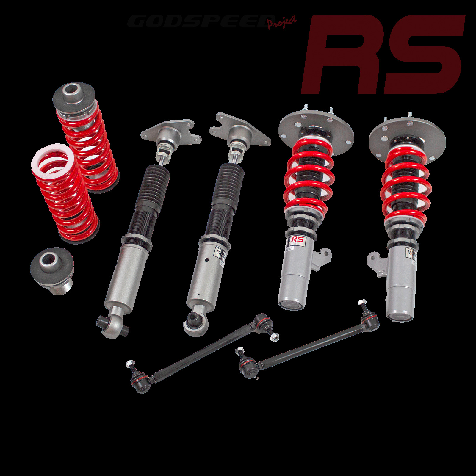 Godspeed MonoRS Coilovers for BMW 4-Series AWD F32 13-19 Fully Adjustable