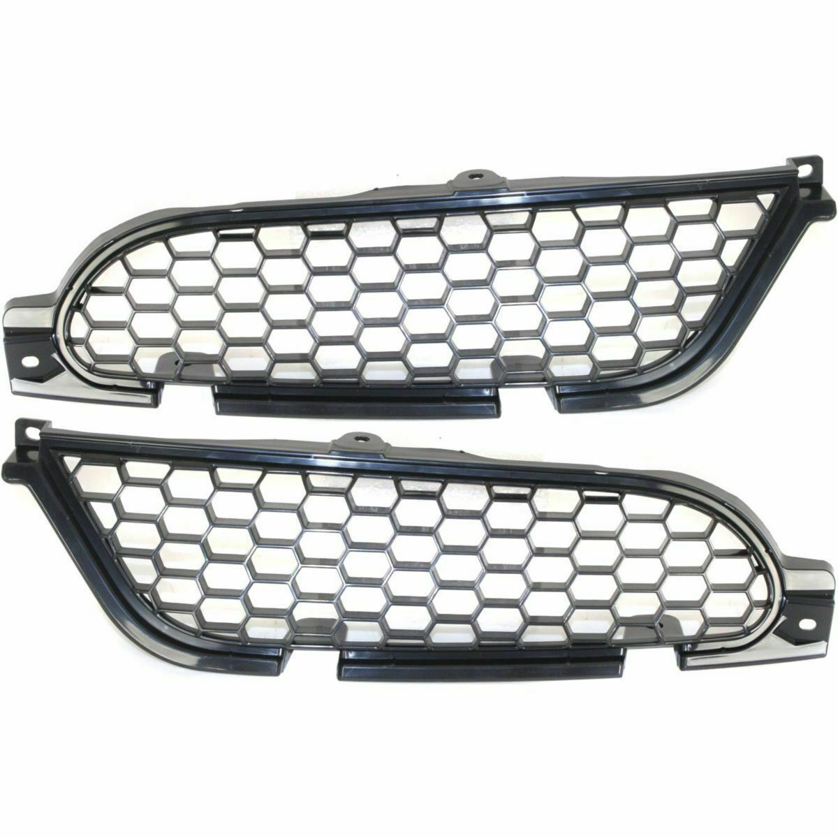 NEW Front Grille Insert Set Black R&L for 06-08 MITSUBISHI ECLIPSE Coupe Spyder