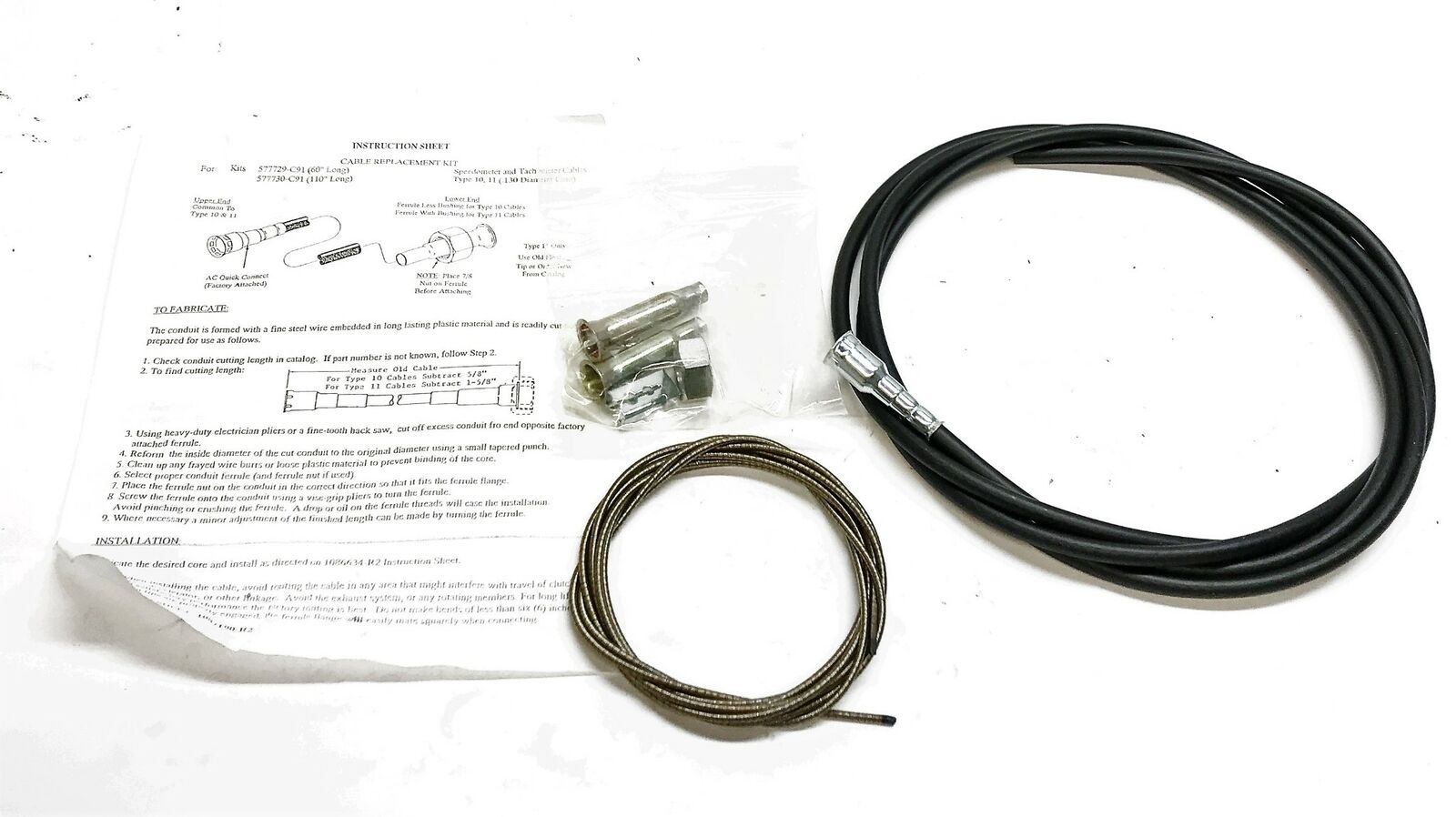 International/Navistar Cable Assembly 577730C91 NOS