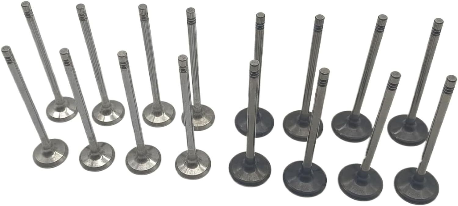 16x Intake & Exhaust Valves Set Fits For Volvo S60 V90 XC40 XC60 2.0T 31375630