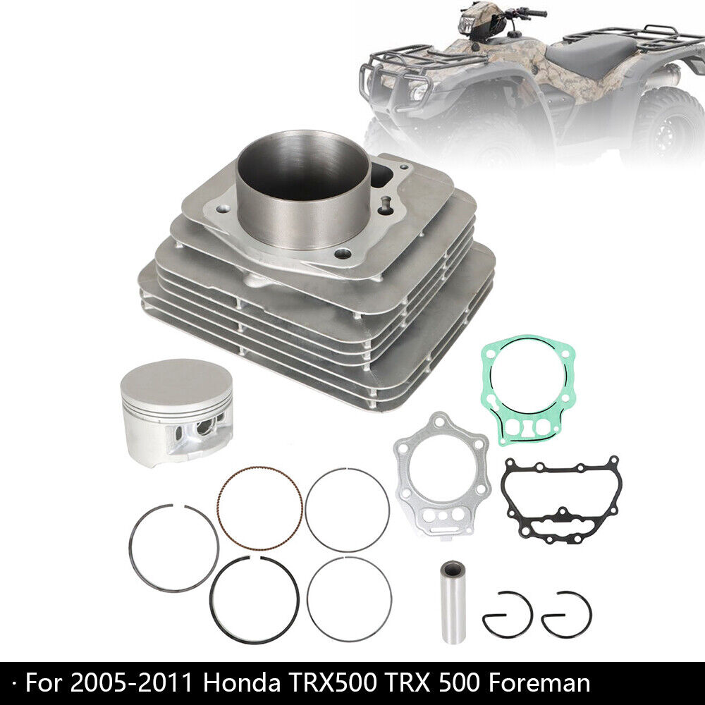 For Honda TRX500 TRX 500 Foreman 2005-2011 Top End Rebuild Kit Cylinder Piston