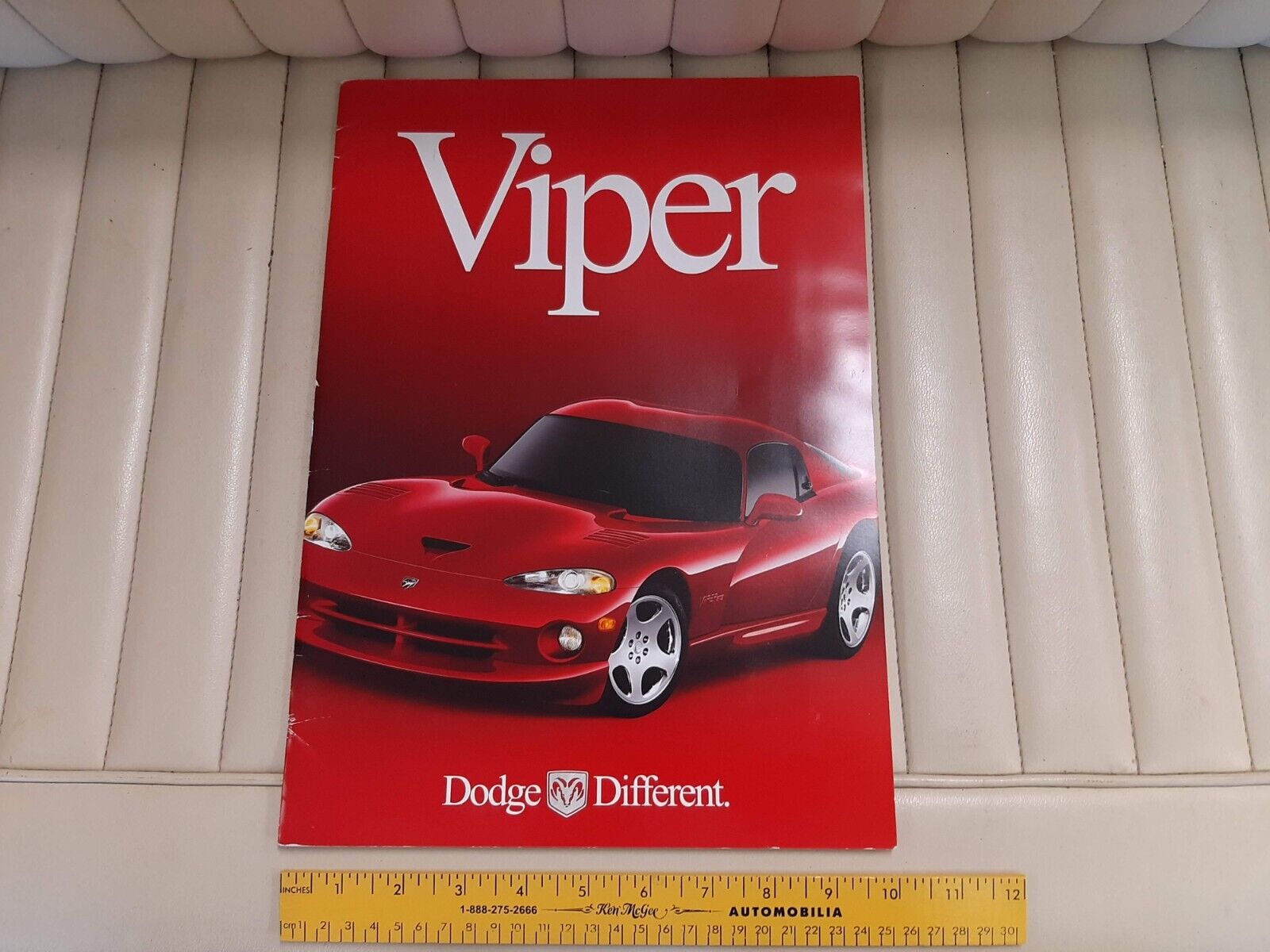 2000 Dodge VIPER GTS, RT/10, GTS-R, Prestige Catalog Sales Brochure