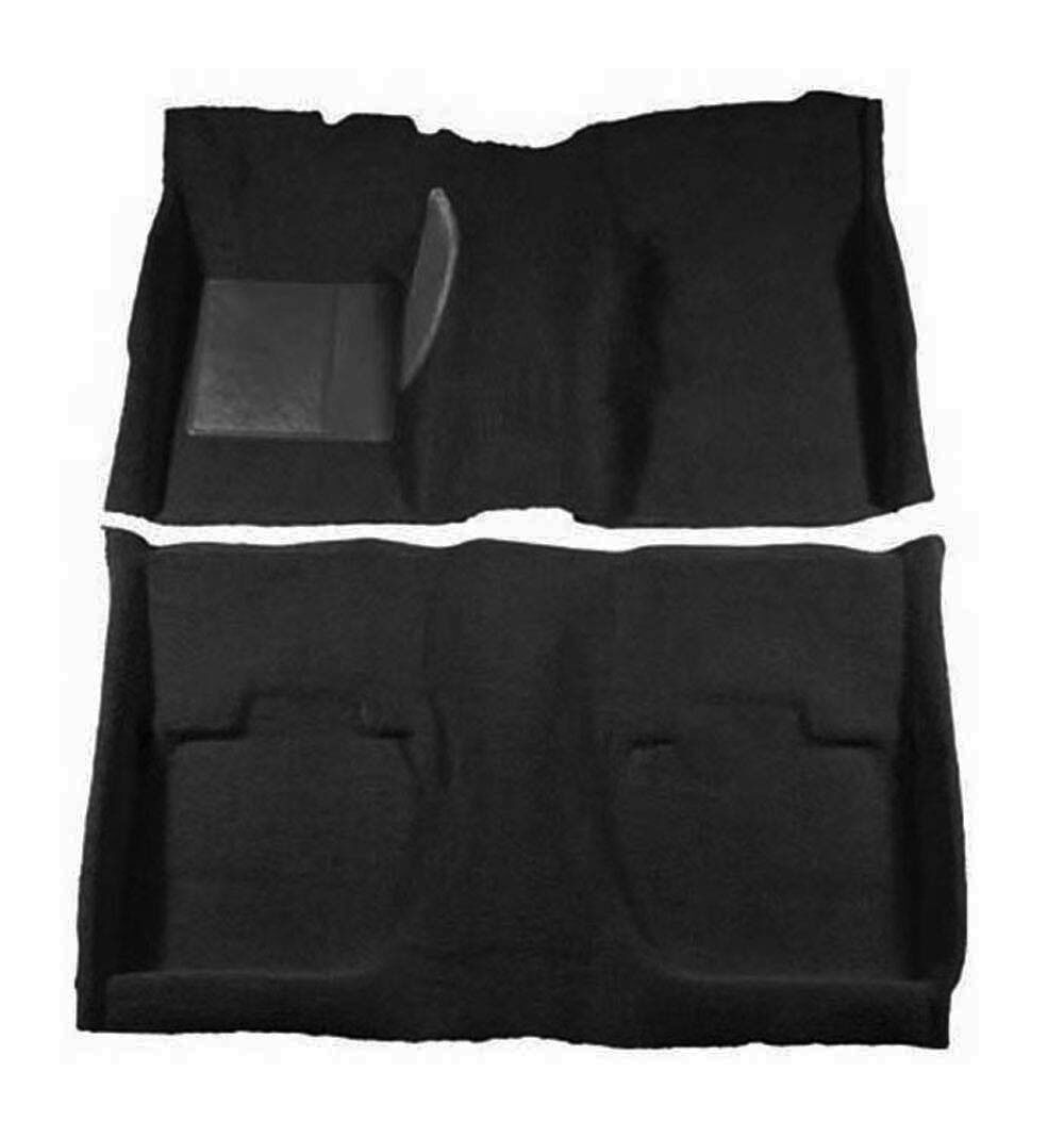 New, 1965 - 1968 Ford Mustang Black Coupe Carpet Set Molded by ACC Nylon Hardtop