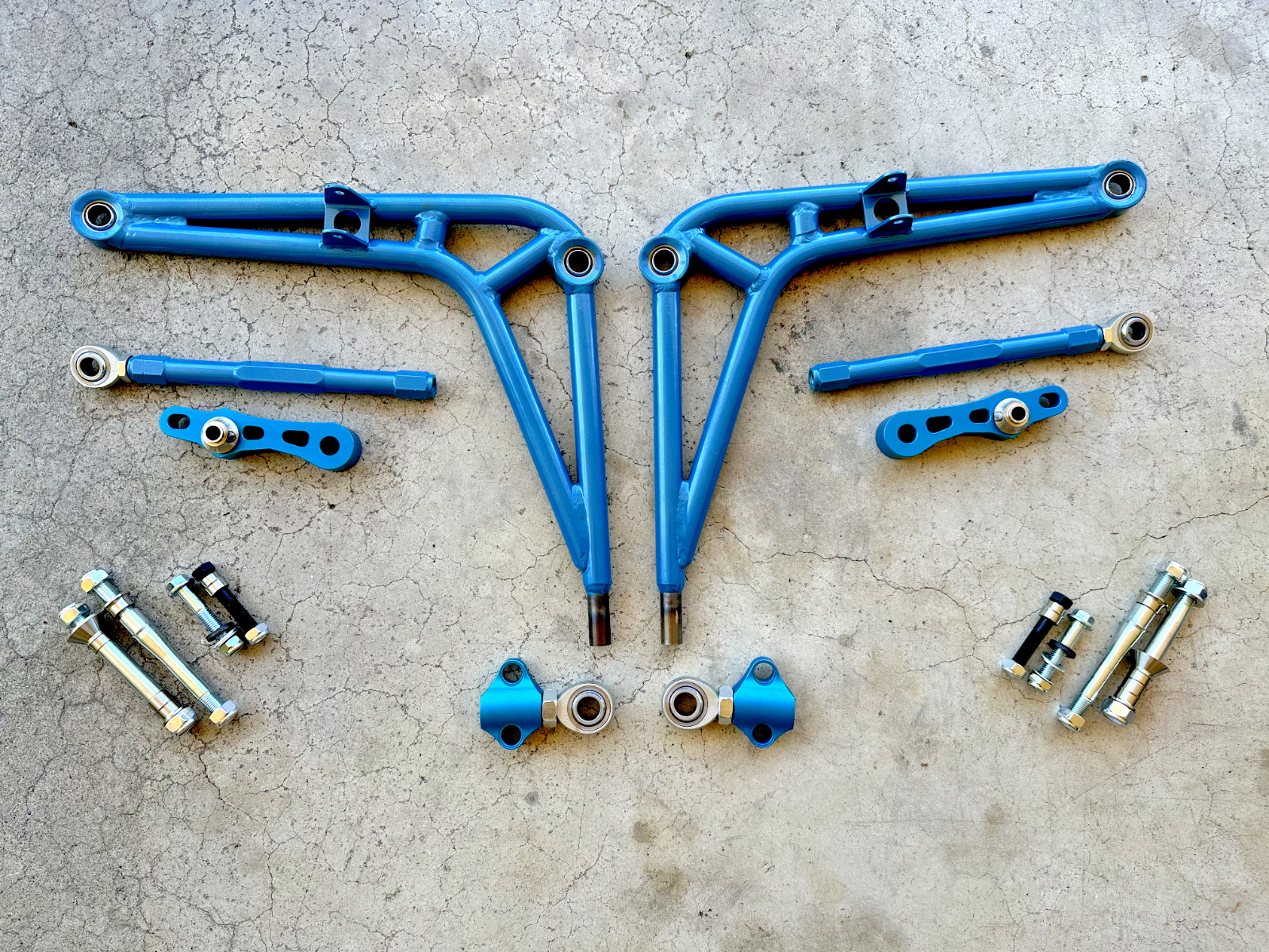 E46 Angle Kit - BimmerBrothers Blue