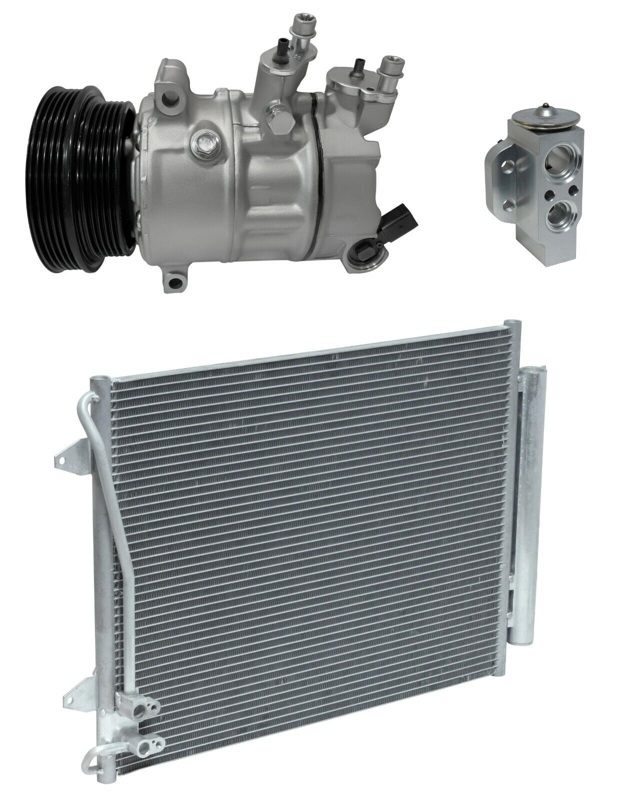 NEW RYC AC Compressor Kit W/ Condenser F098A-N Fits Volkswagen Passat 2.5L 2012