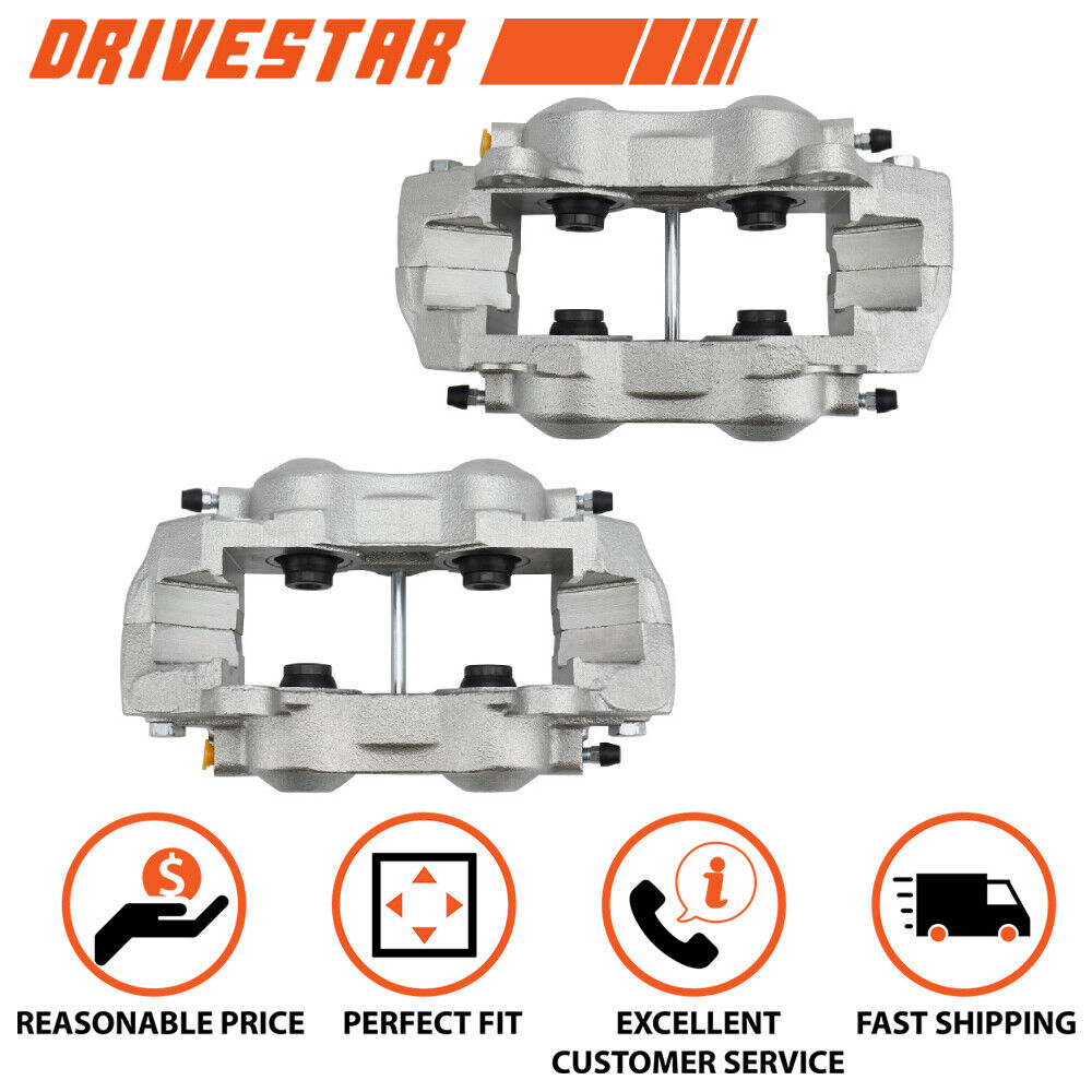 Drivestar Set:2 Rear Left Right Disc Brake Calipers for 65-82 Chevrolet Corvette