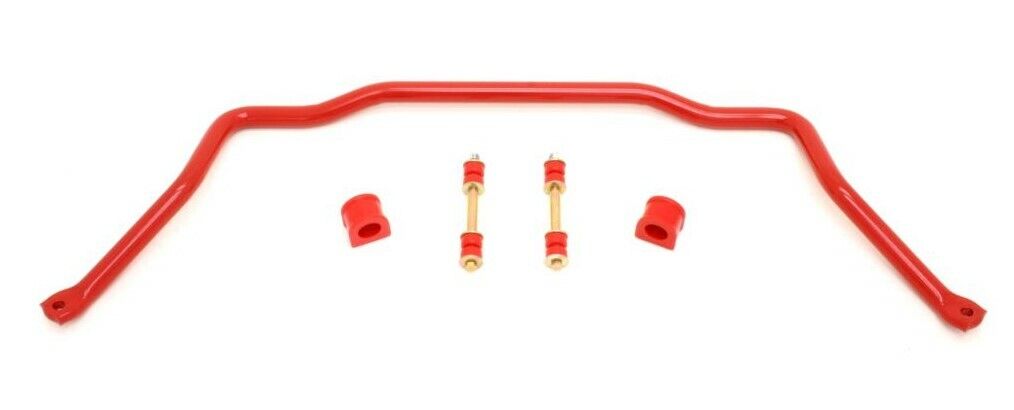 BMR SB002R 1982-1992 GM F-Body Front Sway Bar Kit w/ Bushings, Solid 32mm RED