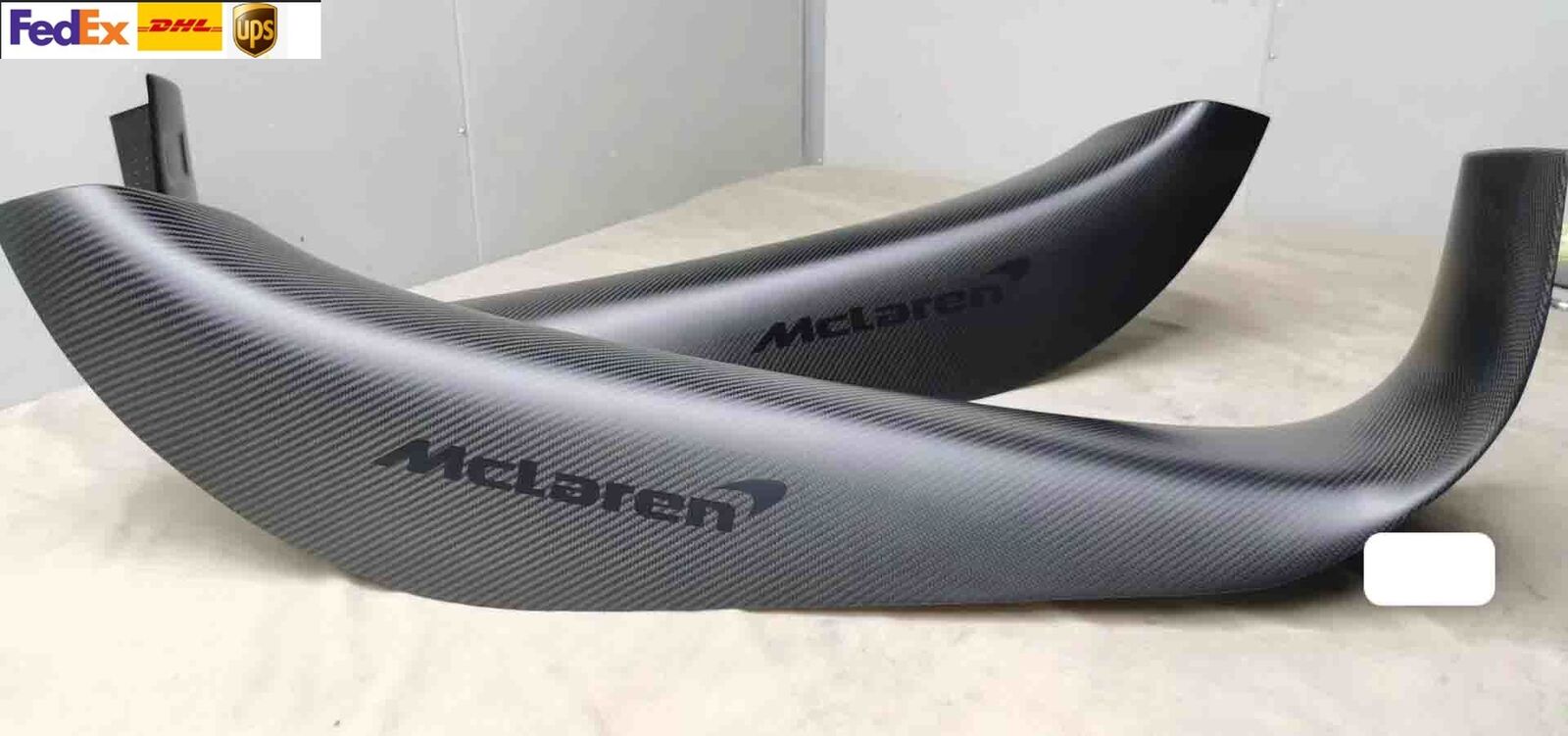 Carbon Fiber Door Sills Threshold Panels Cover For McLaren 720S 2017-22(damage)