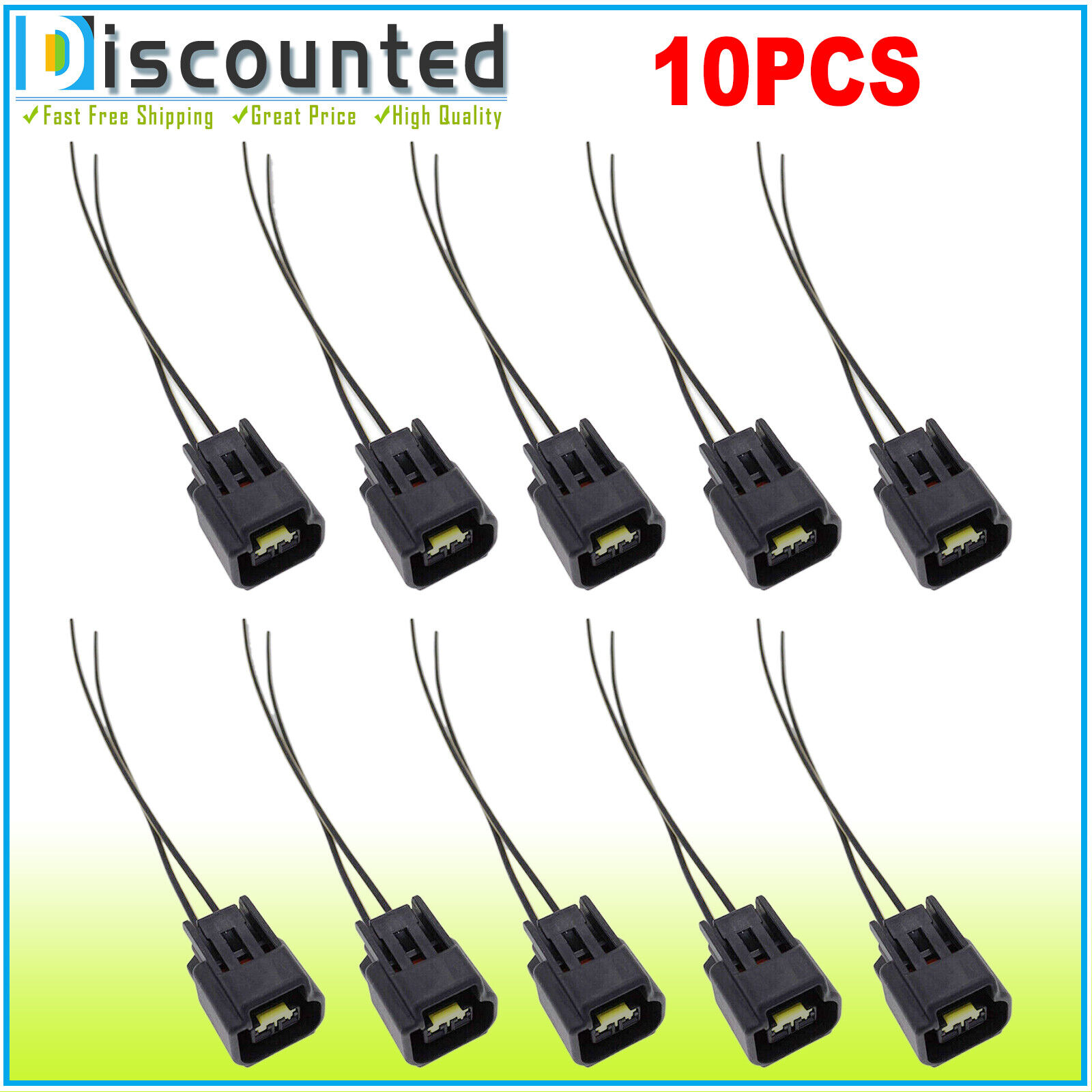 10 x Ignition Coil Connector Harness for Mercury Milan Mazda 3 6 4.6L 5.4L 6.8L