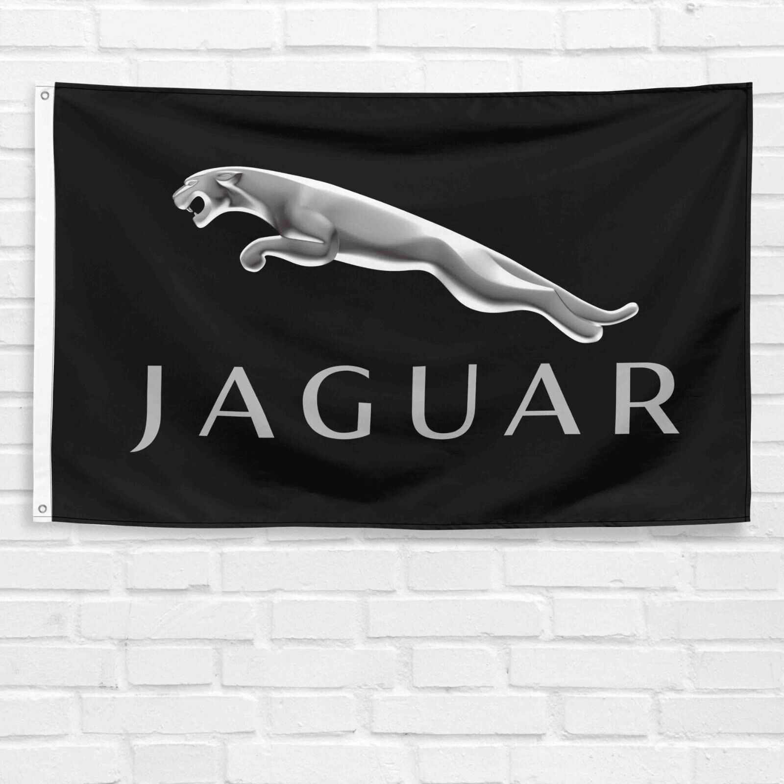 For Jaguar 3x5 ft Flag Racing Car F-Type XK XJR XKSS XJS Wall Banner