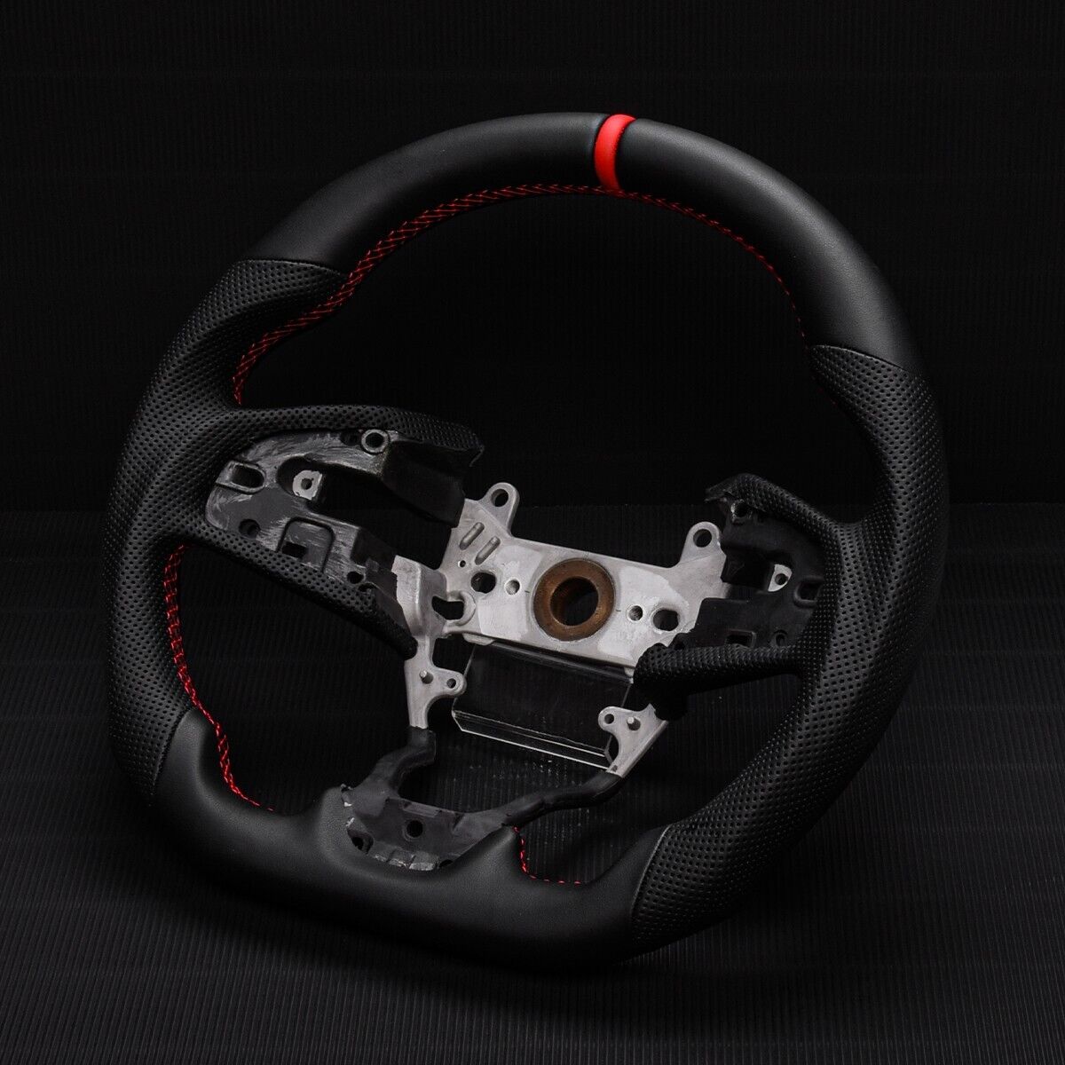 Real Leather Customized Sport Universal Steering Wheel Civic Type-R 2016-2023