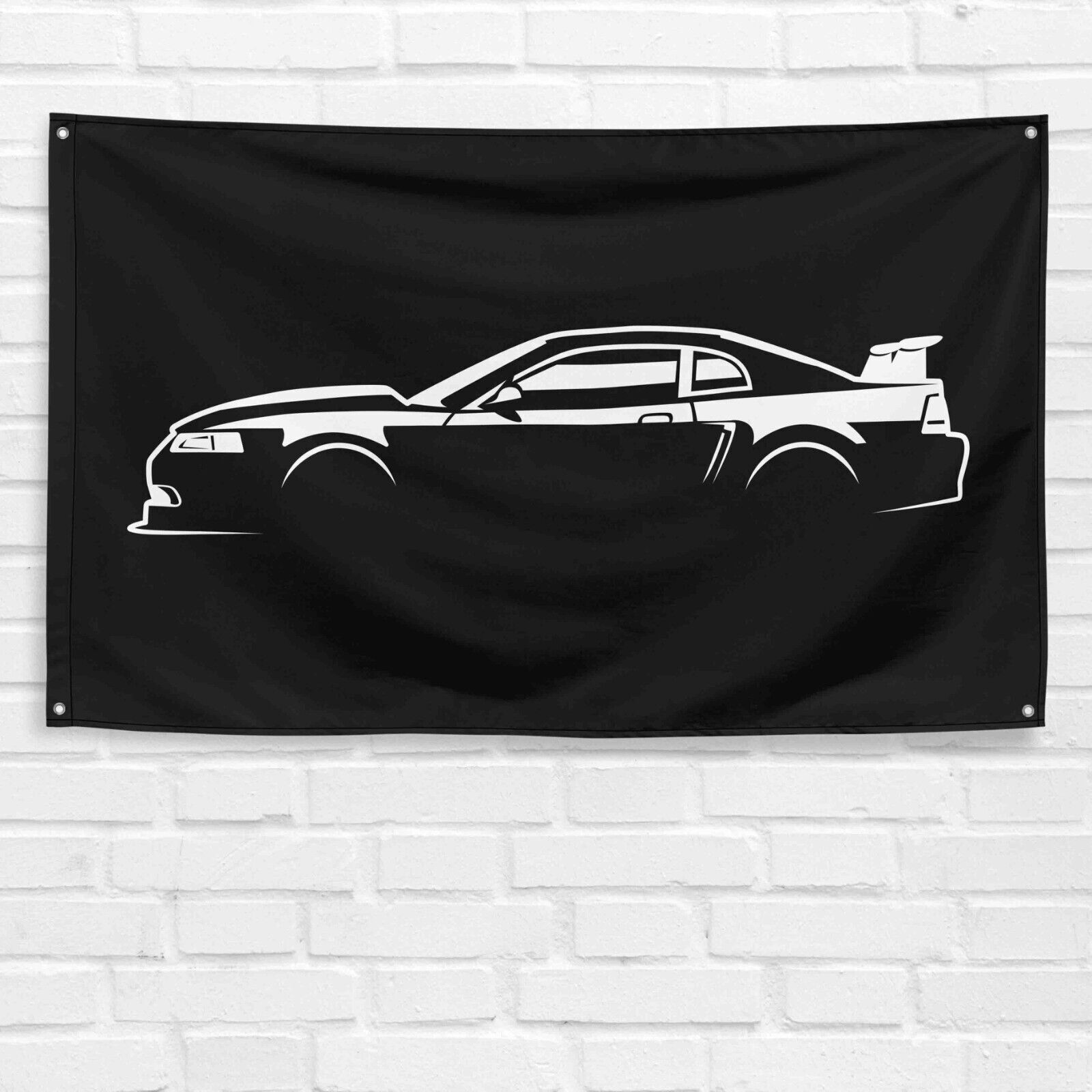 For Ford Mustang Cobra R SVT 2000 Enthusiast 3x5 ft Flag Dad Gift Banner