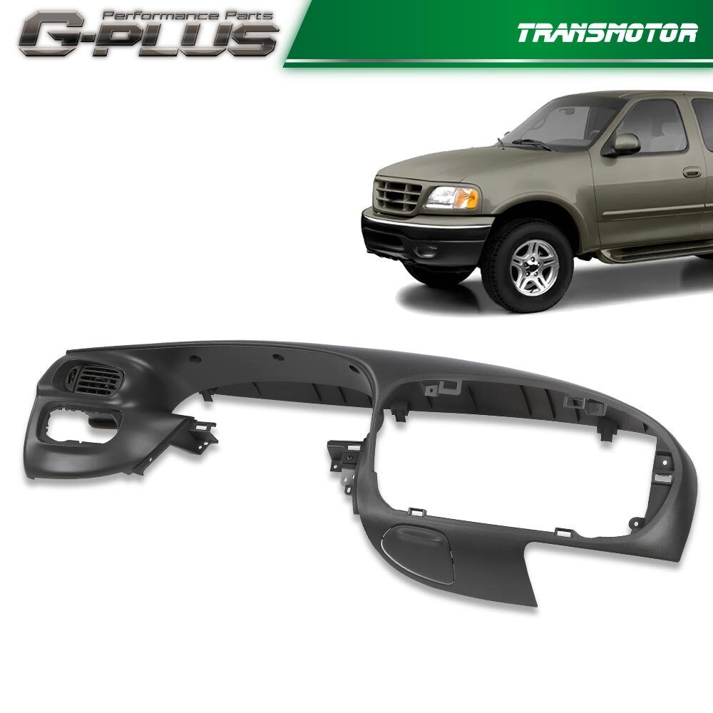 Gray Dash Trim Bezel Replance Fit For 1997-2003 Ford F150 Expedition Dash Pad
