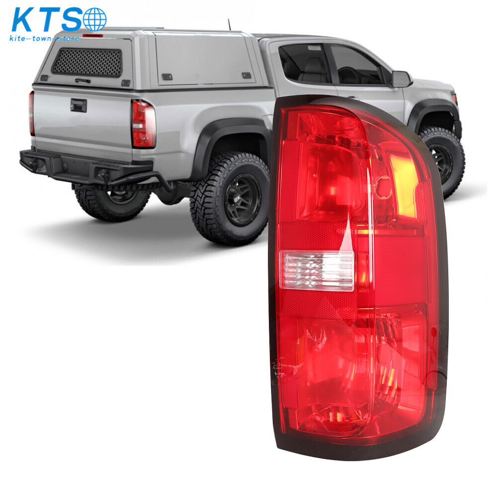 Tail Light For 2015-2021 Chevrolet Colorado Black Housing Red Lens Right Side