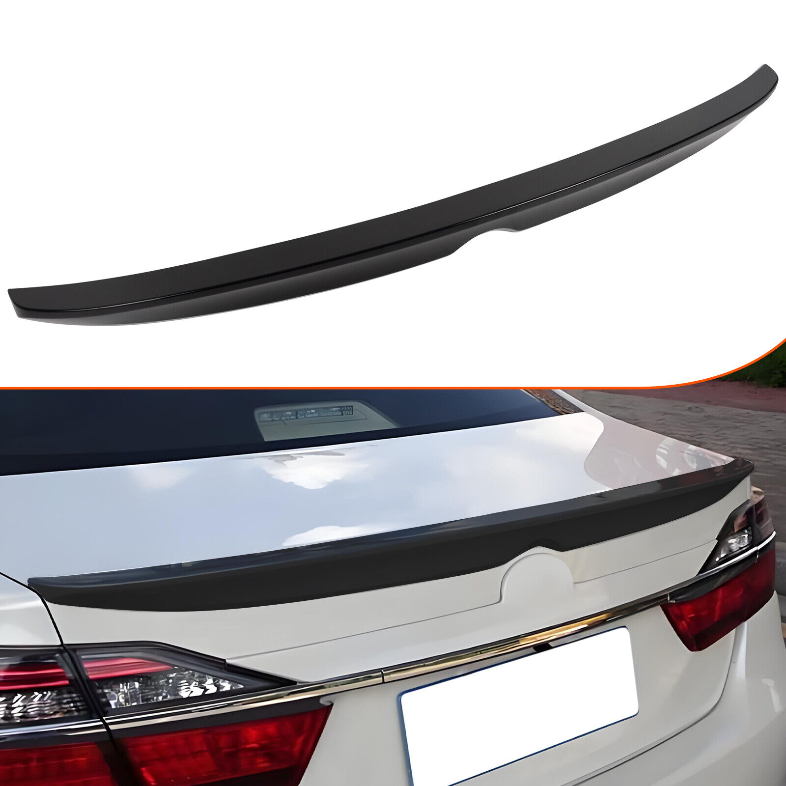 Rear Trunk Spoiler Wing Fit for 2012-2017 Toyota Camry 7th Rear Tail Wing