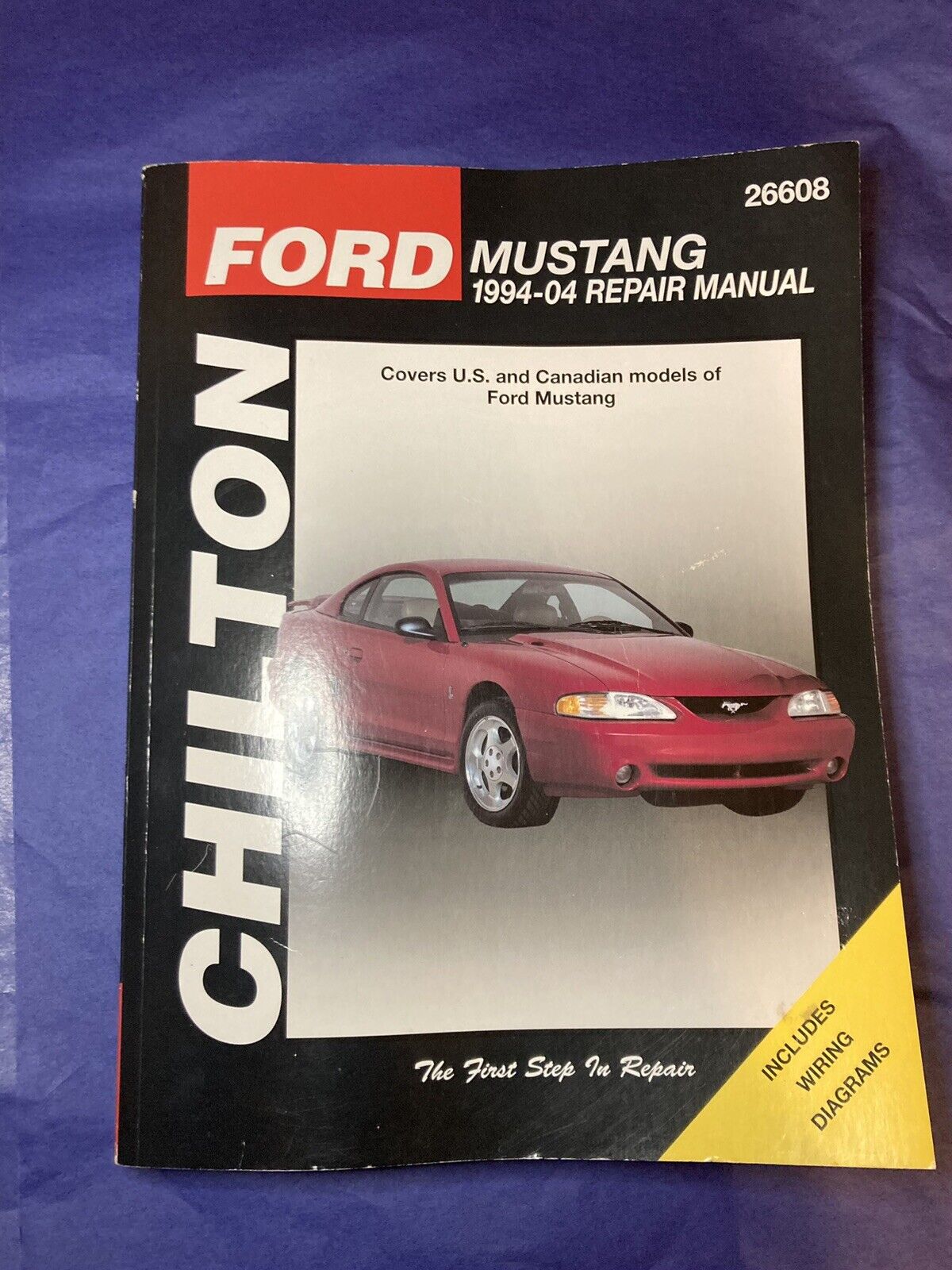 Ford Mustang 1994-2004 Chilton Shop Service Repair Manual book