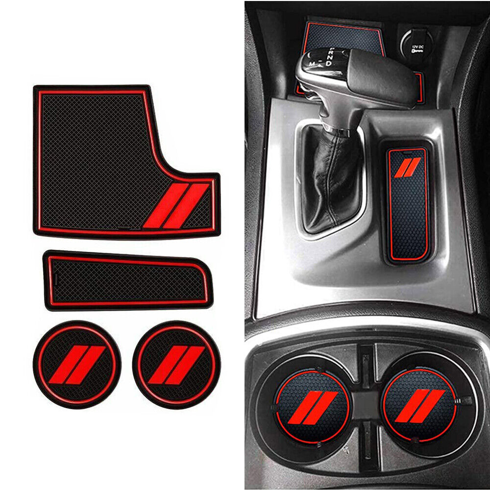 Liner Accessories For Dodge Charger 2015-24 Anti Dust Cup Holder Inserts Console