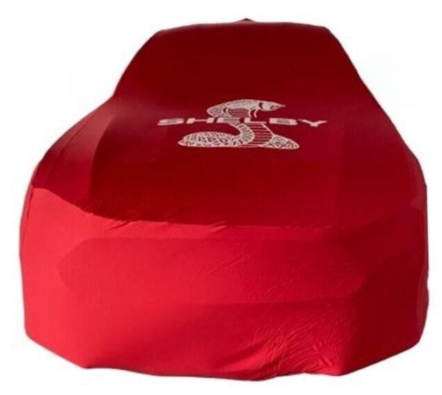 Mustang Shelby Car Cover RED, Cobra GT500 GT350 CUSTOM FİT,Shelby Car Covers