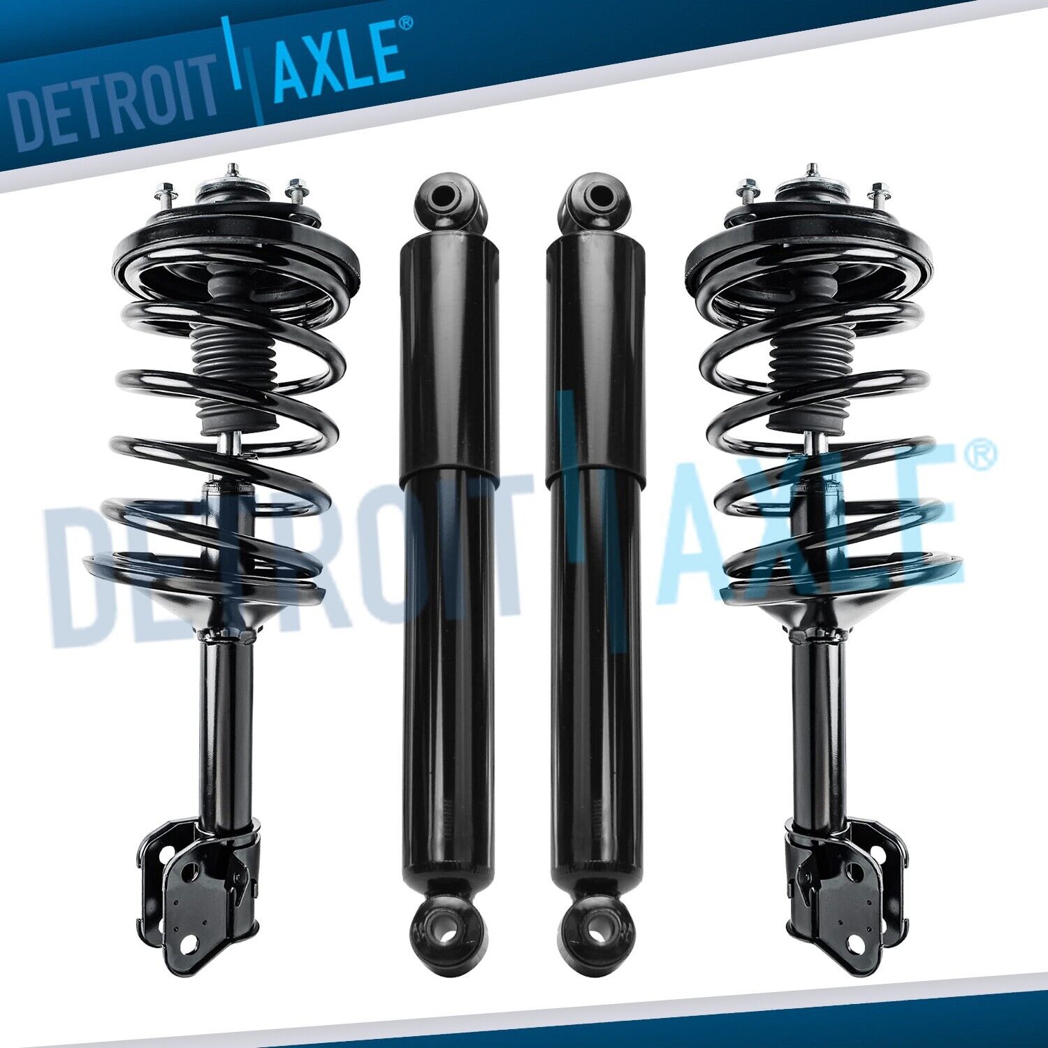 AWDFront Struts with Coil Spring Rear Shock Absorbers for Honda Pilot Acura MDX