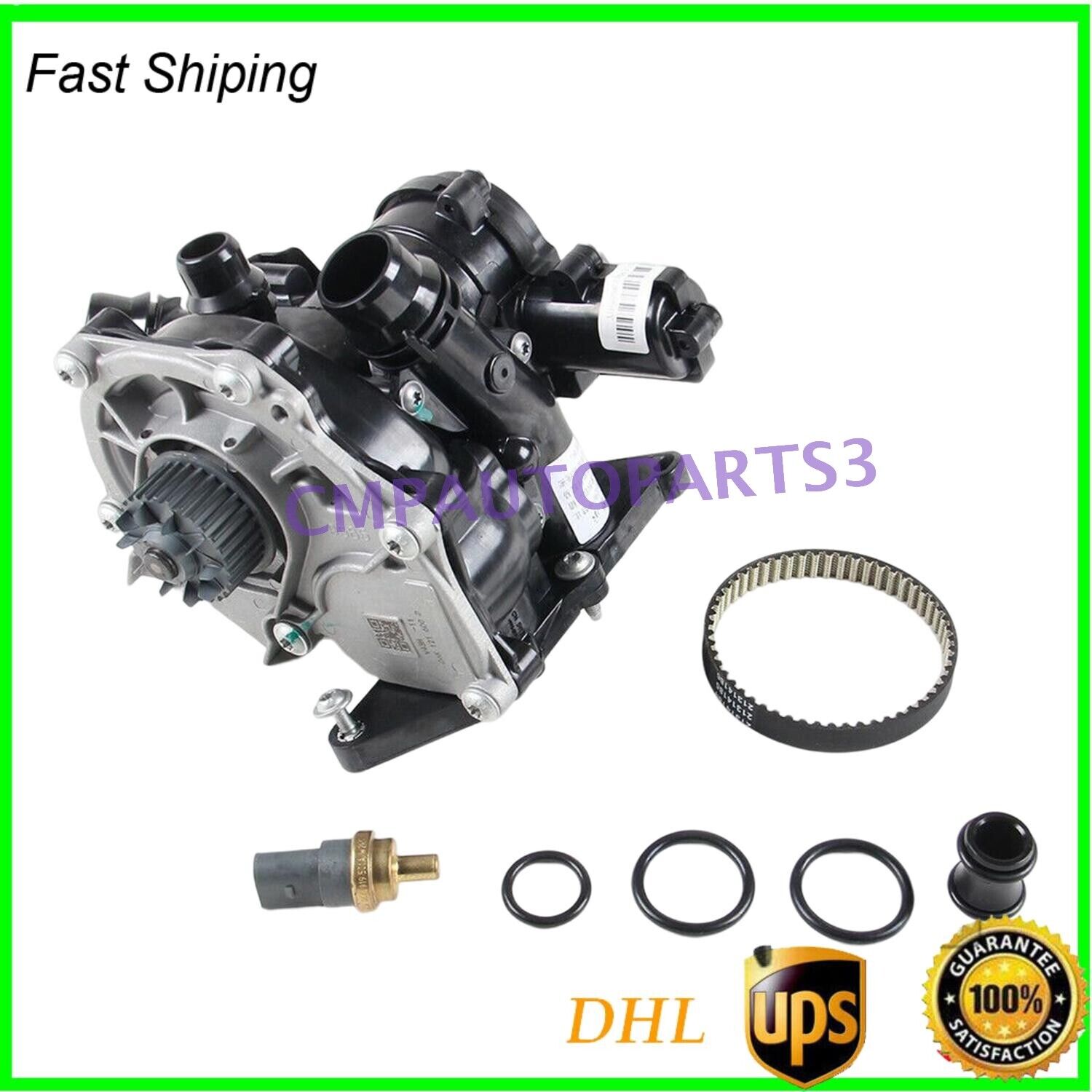 for VW AUDI 1.8T 2.0T 06L121111M INA OEM Thermostat Water Pump and Belt Kit